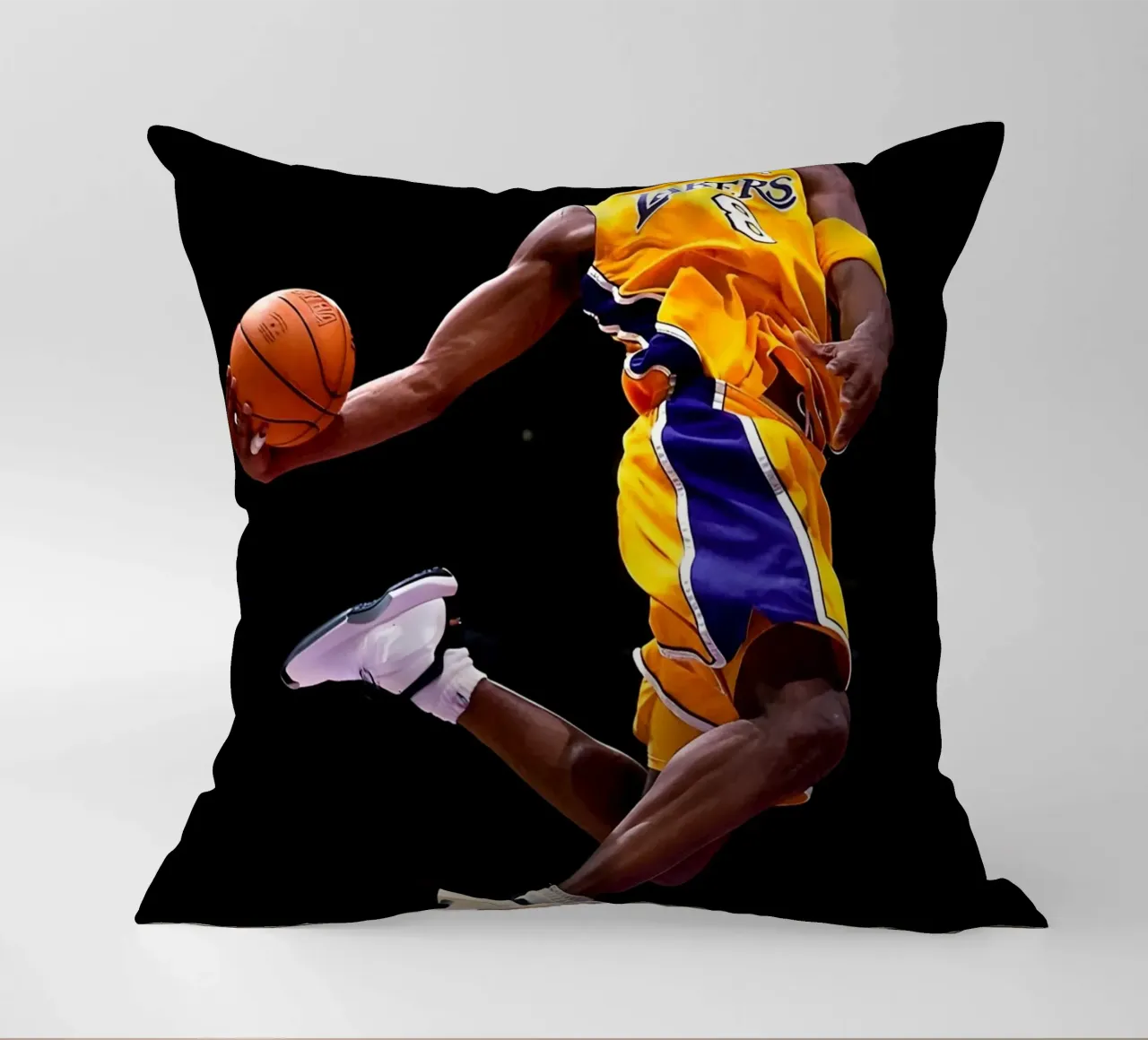Kobe Bryant cuscino da Low poly art