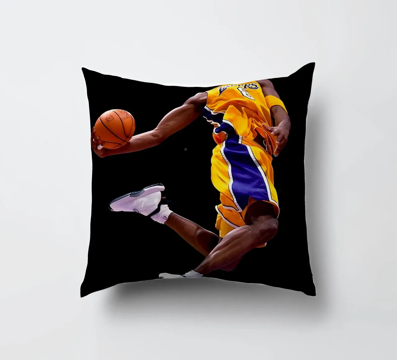 Kobe Bryant cuscino da Low poly art
