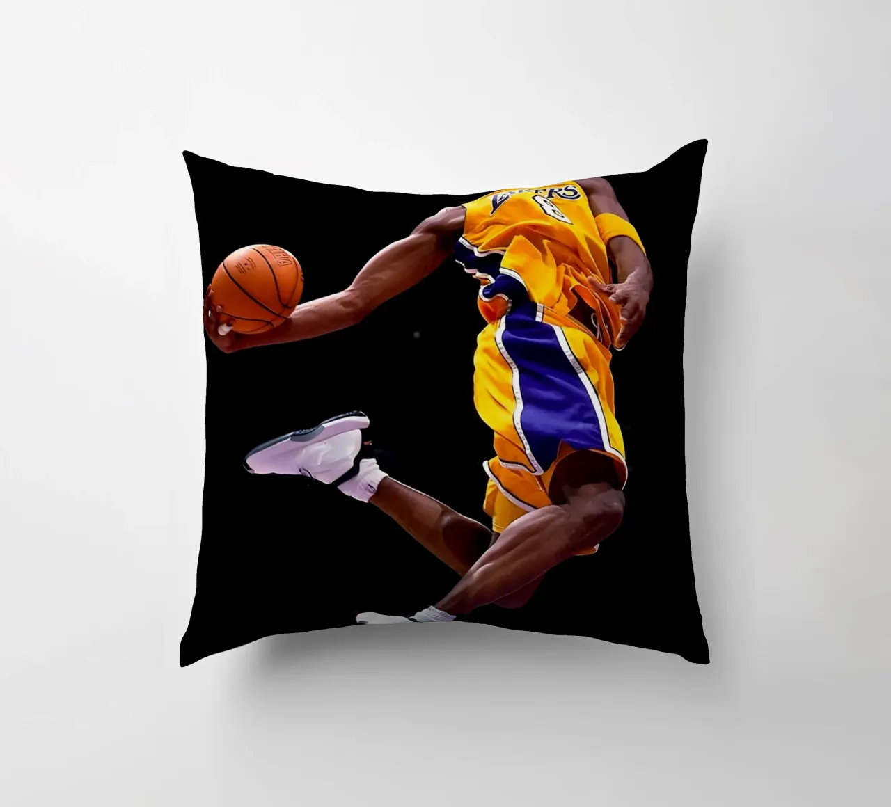 Kobe Bryant cuscino da Low poly art
