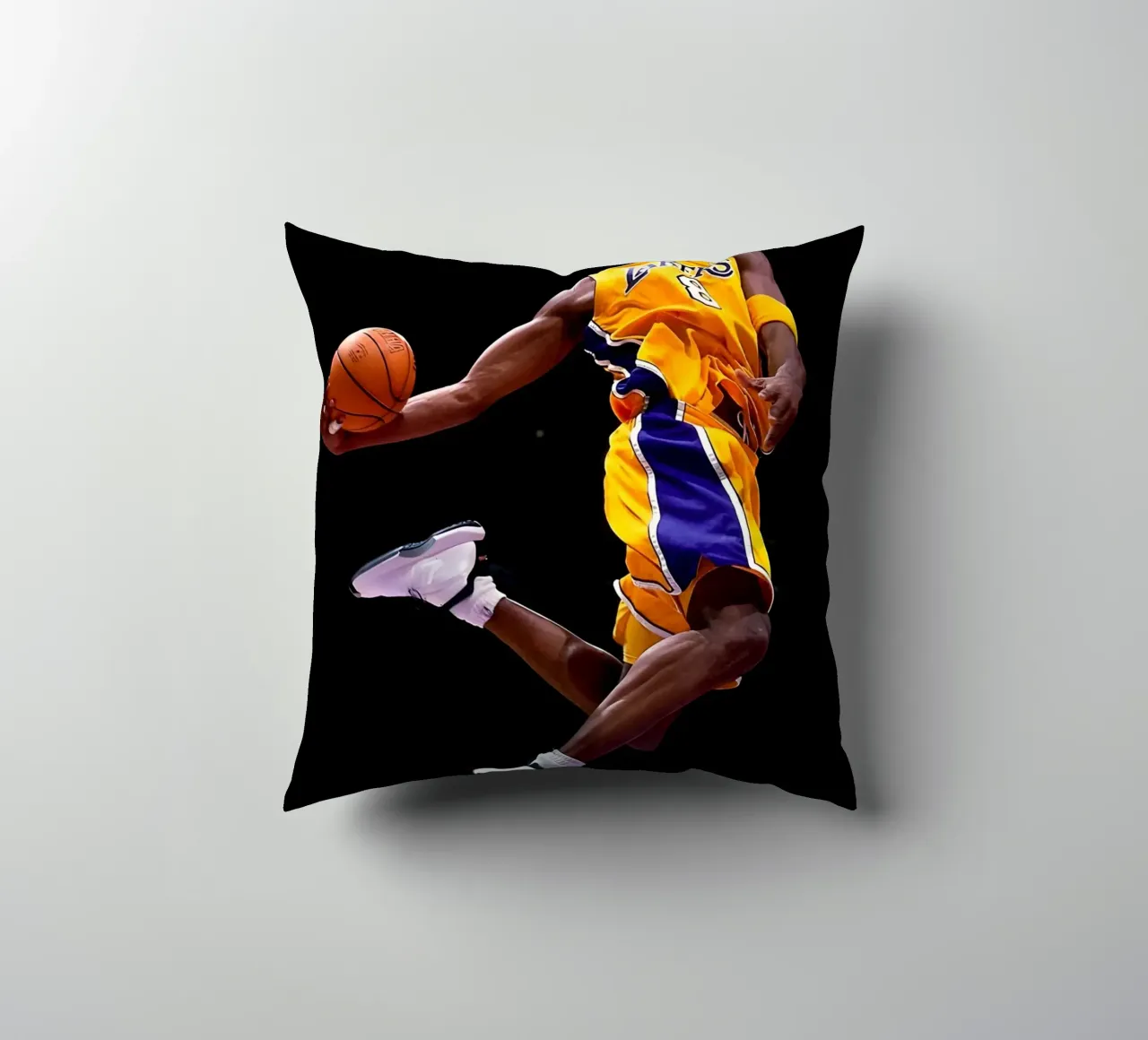 Kobe Bryant cuscino da Low poly art
