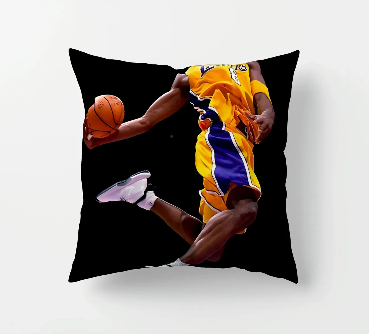 Kobe Bryant cuscino da Low poly art