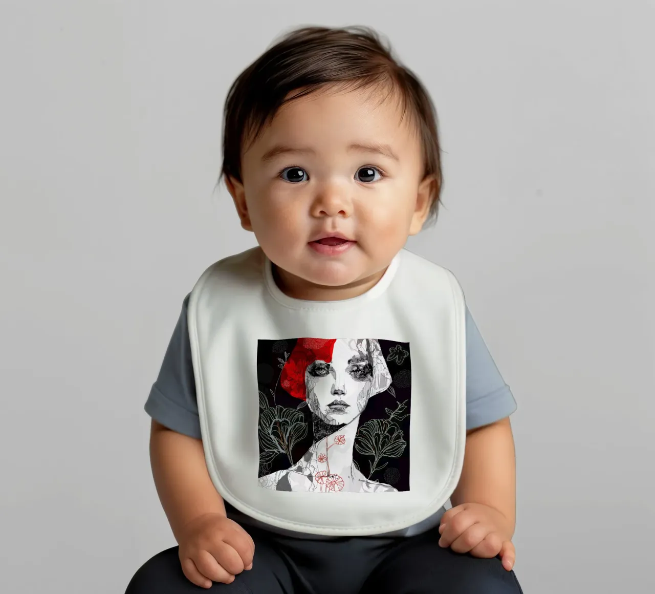 red bobcut bavaglino da Giulio Iurissevich