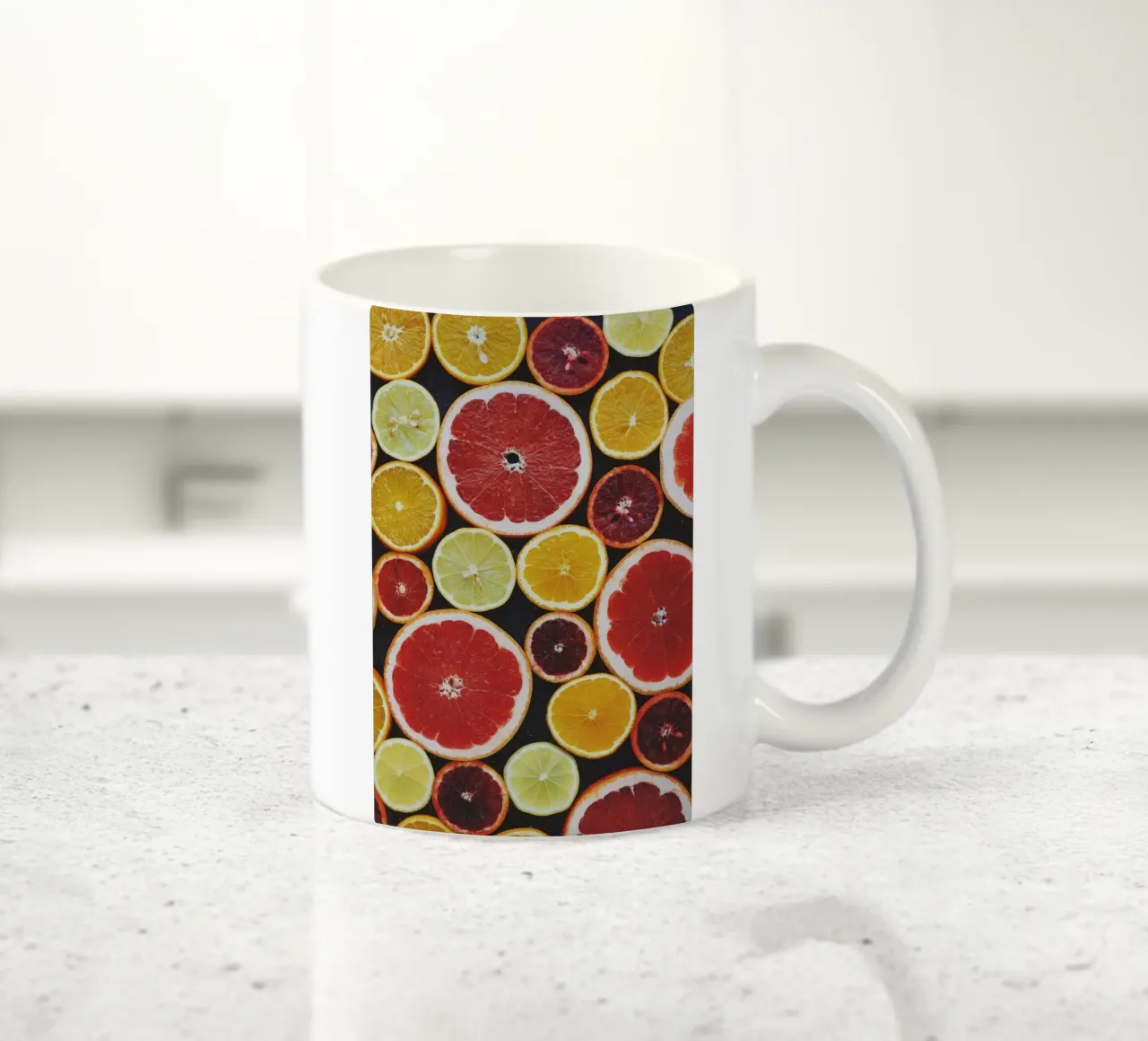 Contrasto agli agrumi tazza in ceramica da StillVibe Home
