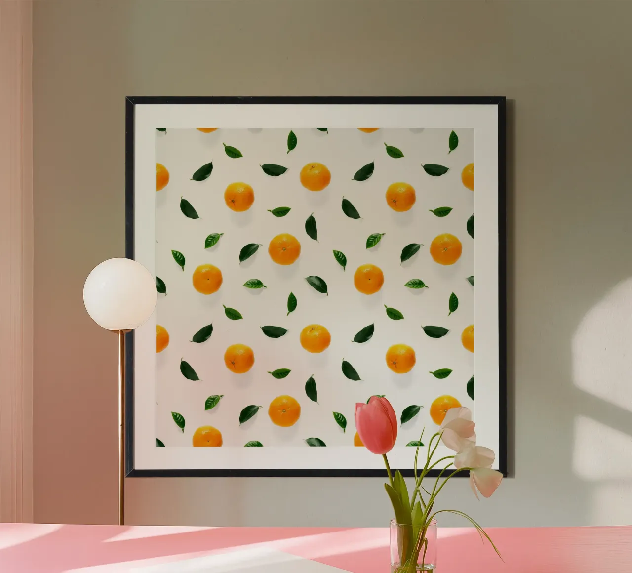 Minimalismus mit Zitrusfrüchten Hahnemühle von StillVibe Home