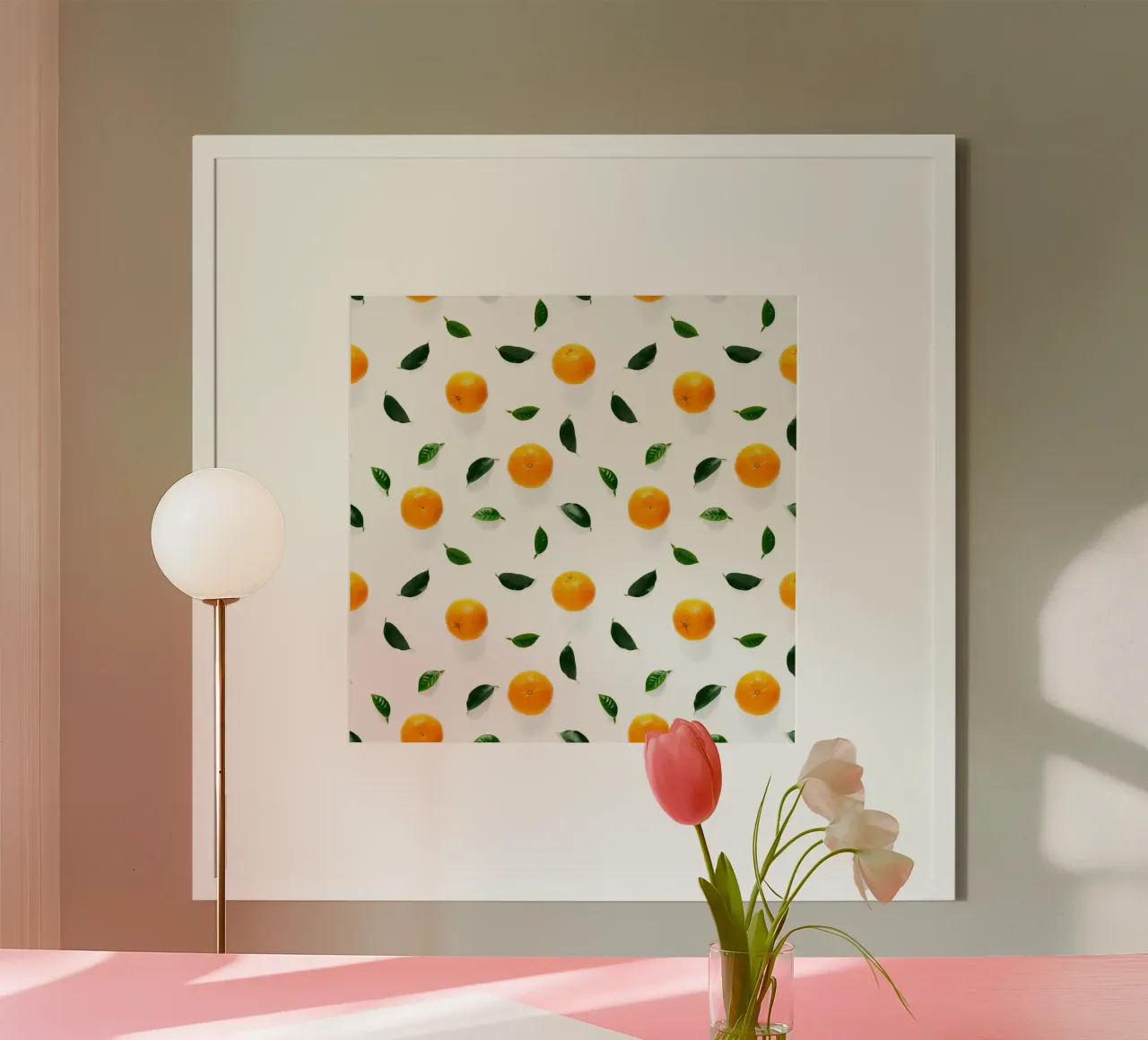Minimalismus mit Zitrusfrüchten Hahnemühle von StillVibe Home