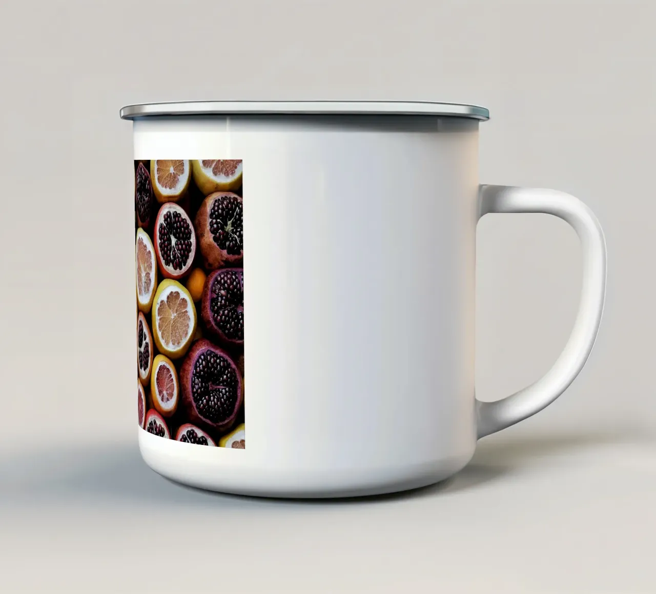 Contrasto succoso tazza in smalto da StillVibe Home