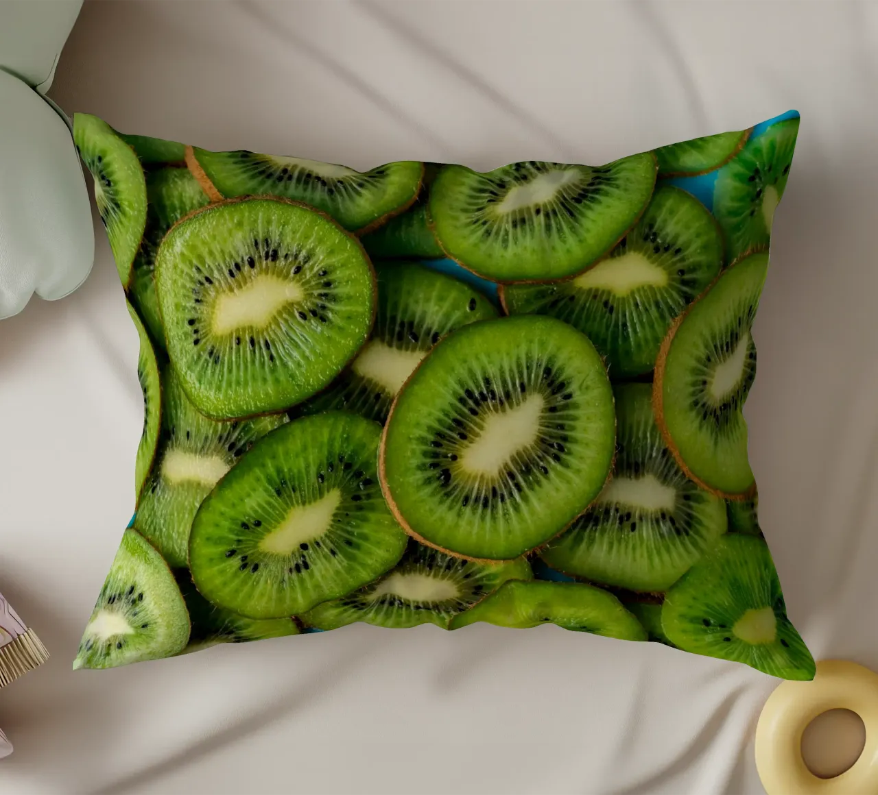 Kiwi Crush cuscino da StillVibe Home