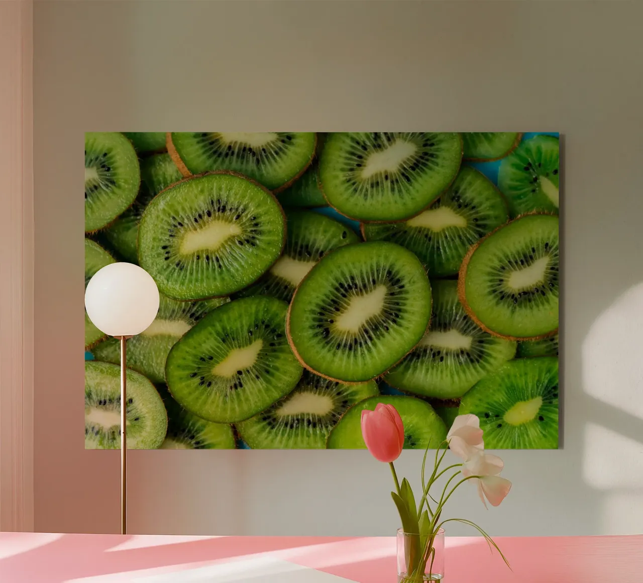 Kiwi Crush alluminio dibond da StillVibe Home