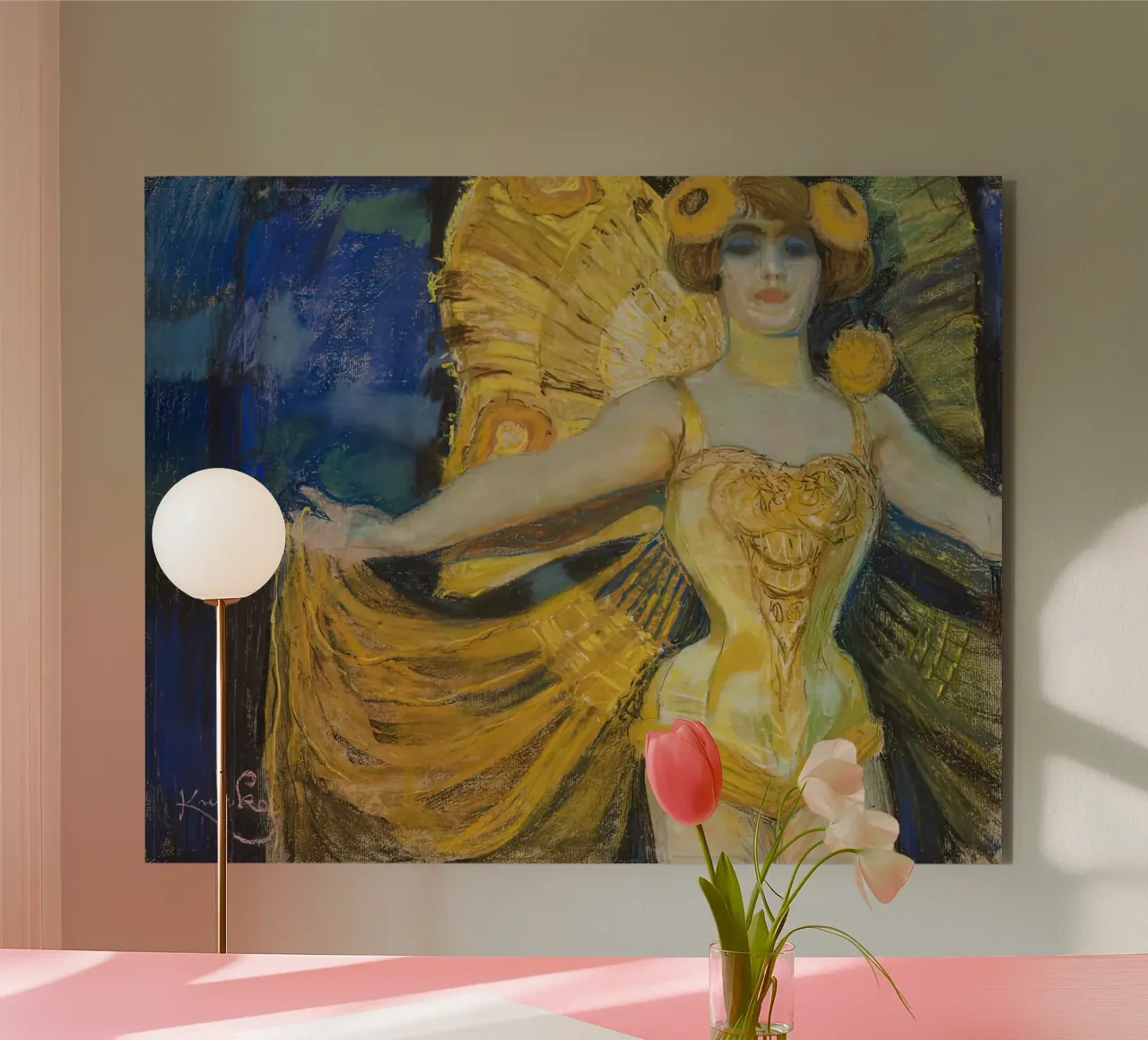 The dancer, 1900 alu-dibond by martina