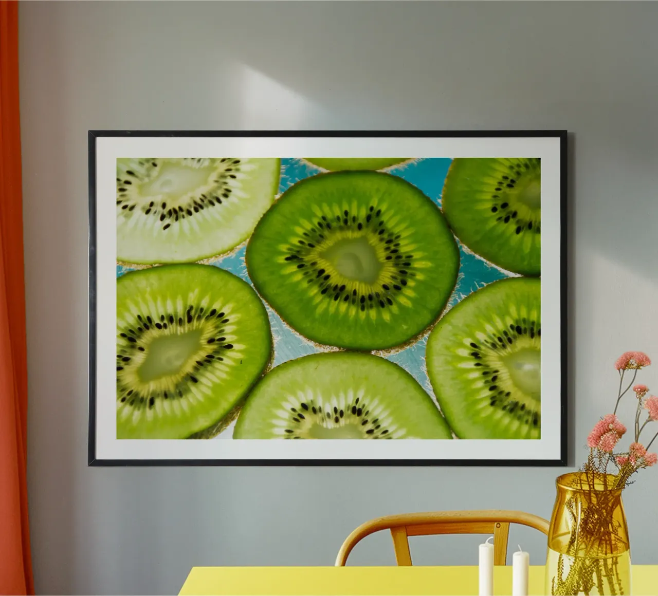 Gioco di luci Kiwi poster da StillVibe Home