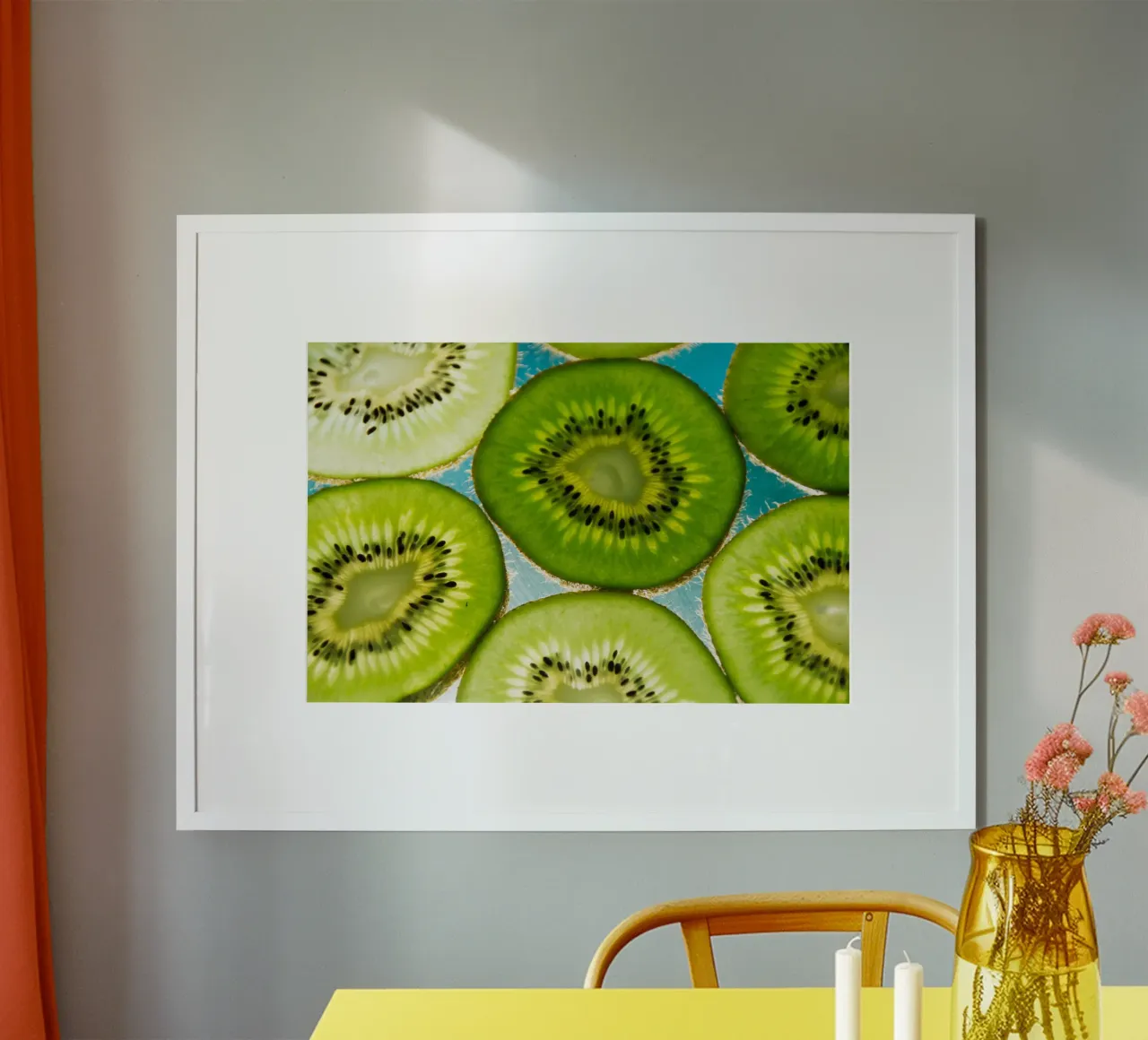 Gioco di luci Kiwi poster da StillVibe Home
