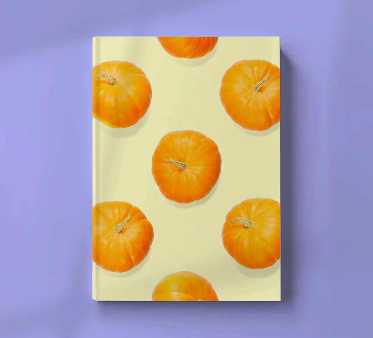 Pumpkin Pattern notebook by StillVibe Home