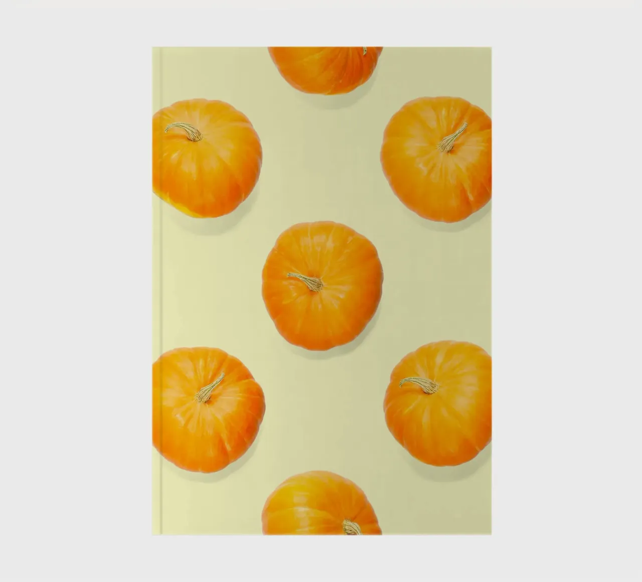 Pumpkin Pattern notebook by StillVibe Home