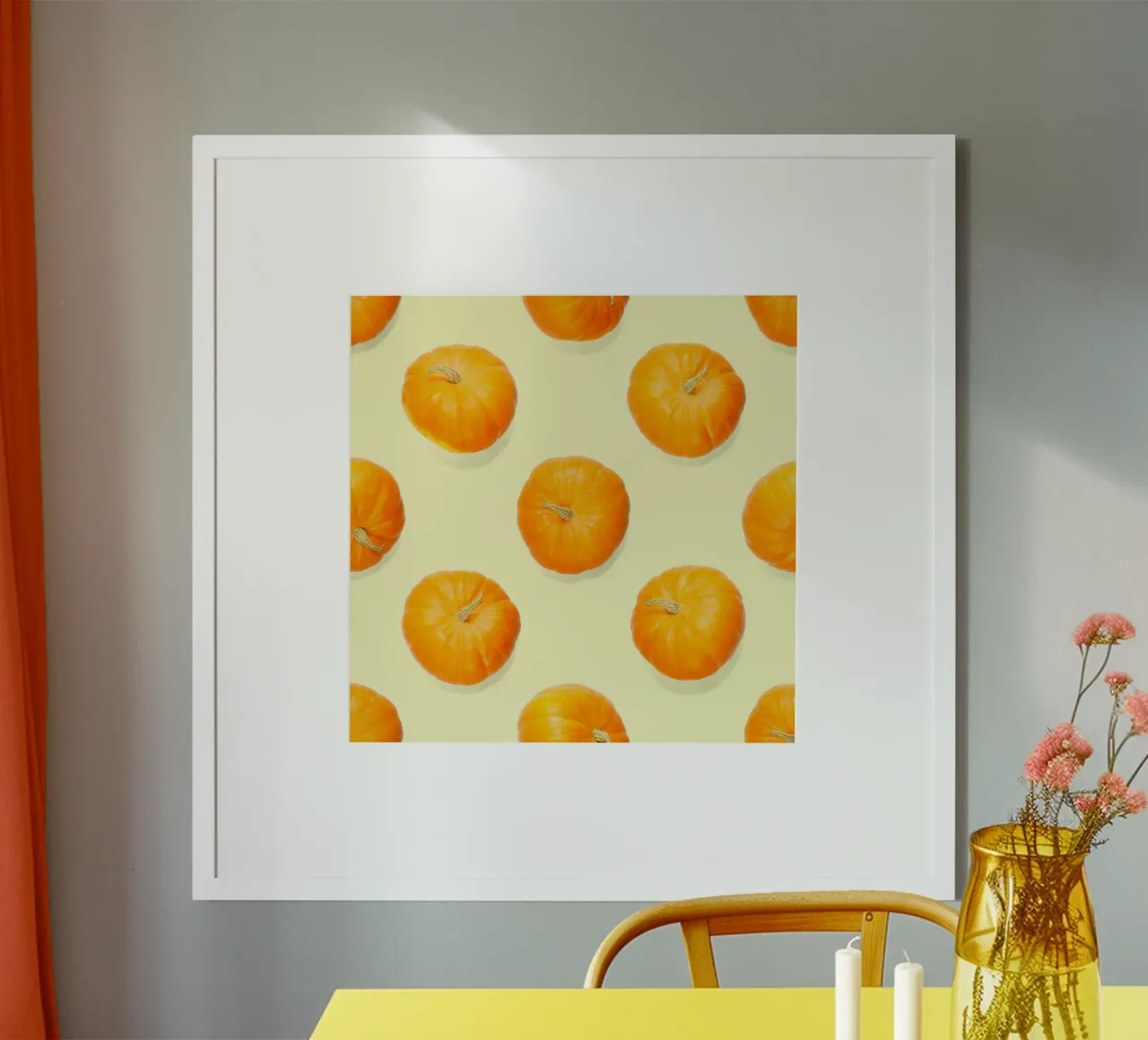 Modello di zucca carta hahnemühle da StillVibe Home