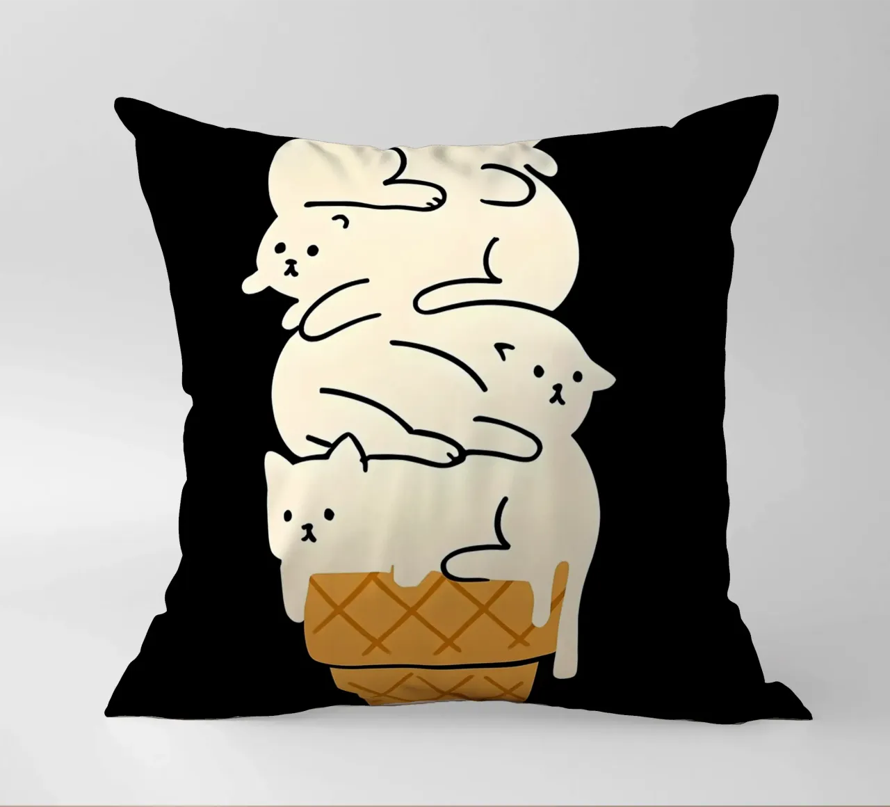 Gatti come coni gelato cuscino da 🥝 KIWI STORE