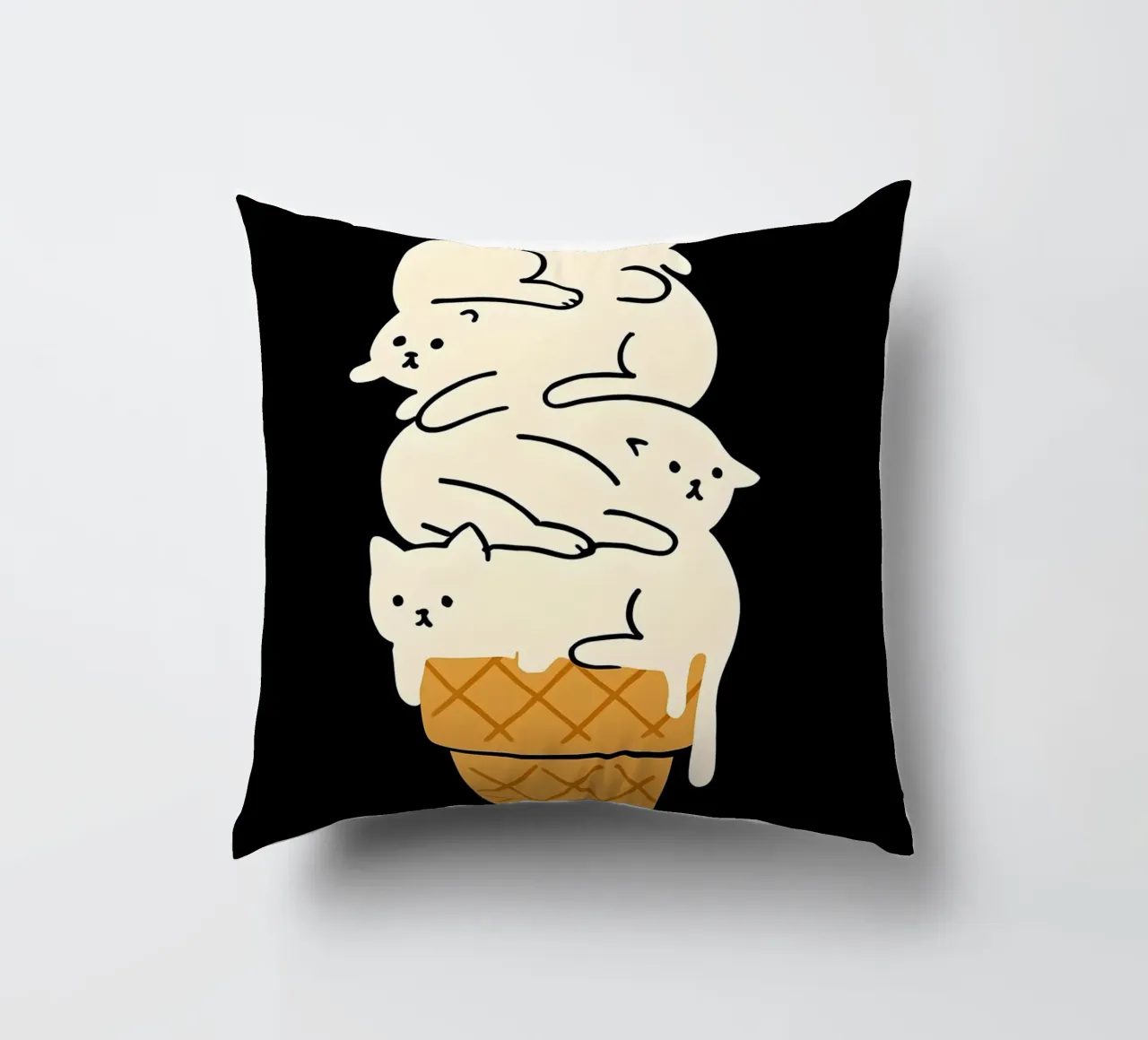 Gatti come coni gelato cuscino da 🥝 KIWI STORE
