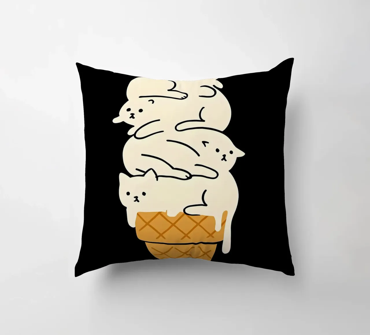 Gatti come coni gelato cuscino da 🥝 KIWI STORE