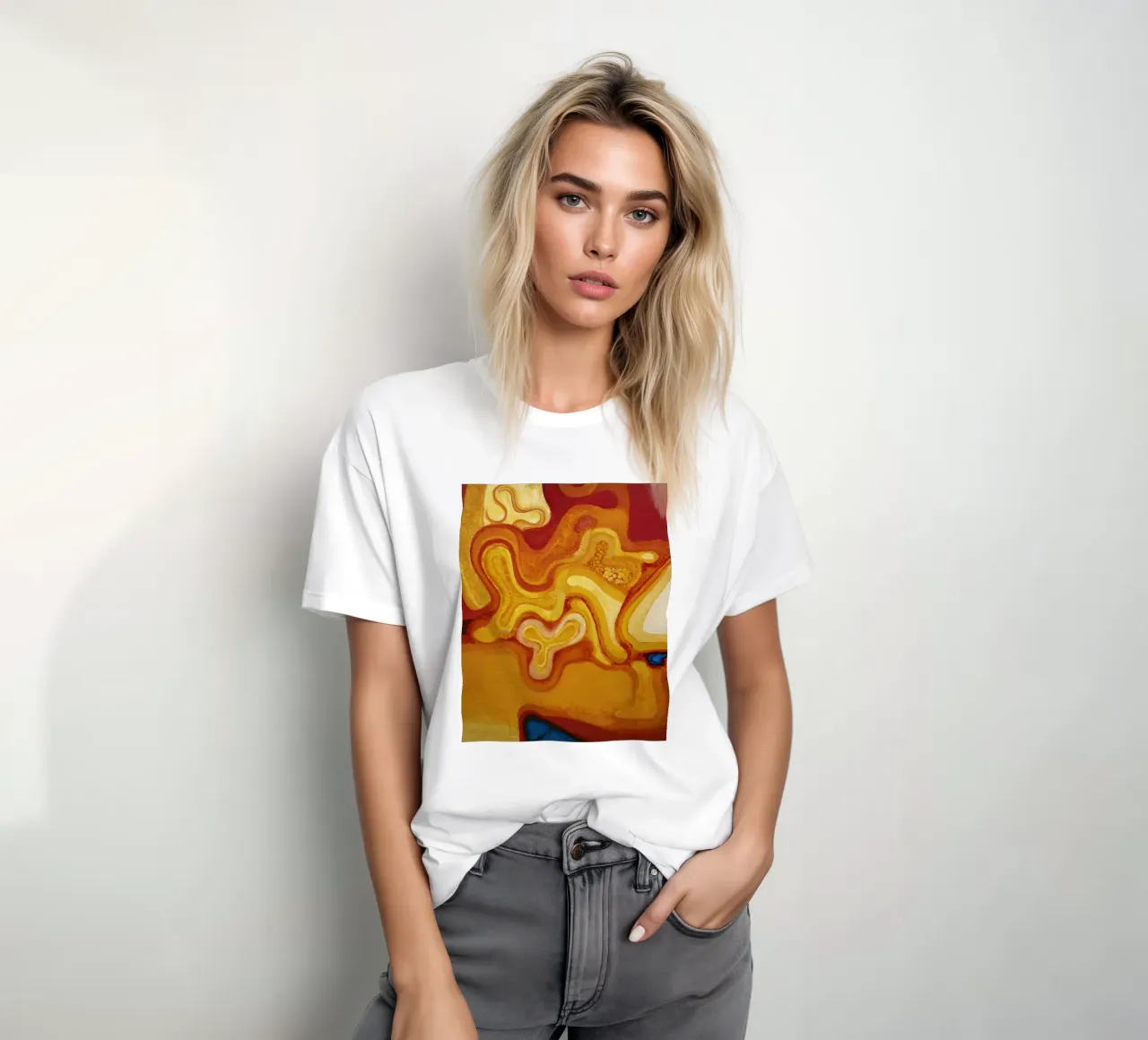 The Shape of an Orange, 1923 t-shirt by martina