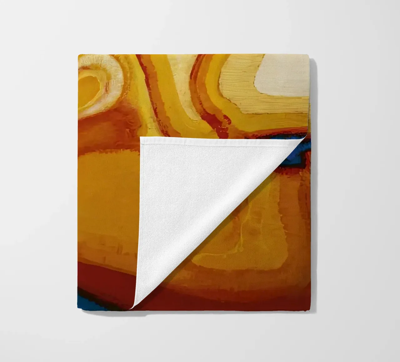 The Shape of an Orange, 1923 beach towel by martina