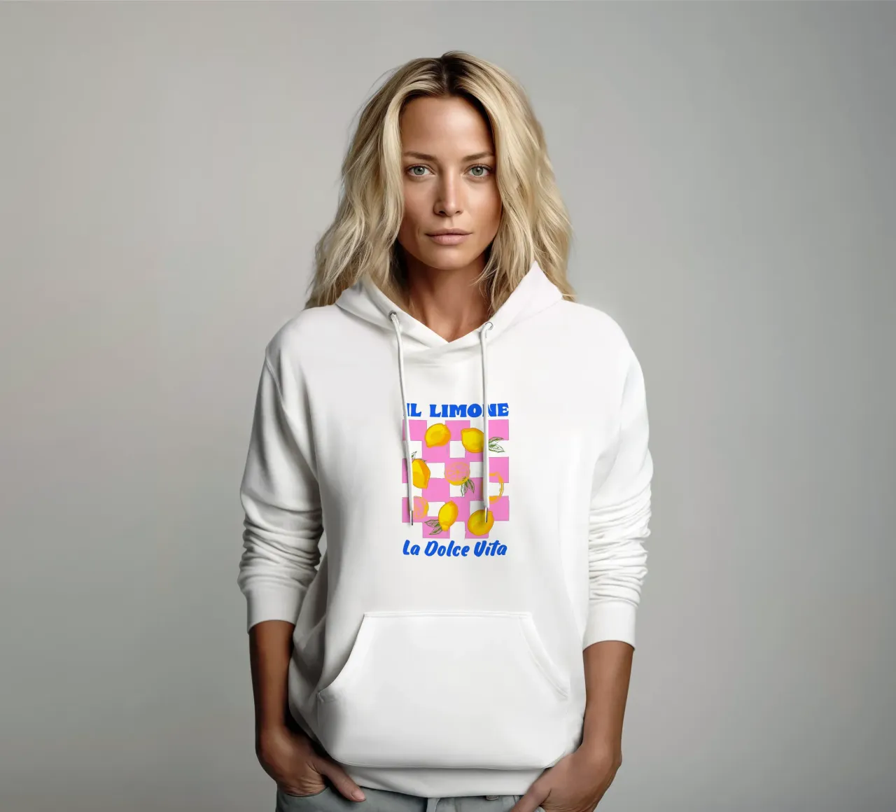 Il Limone La Dolce Vita Retro felpa con cappuccio da EDMPROJECT