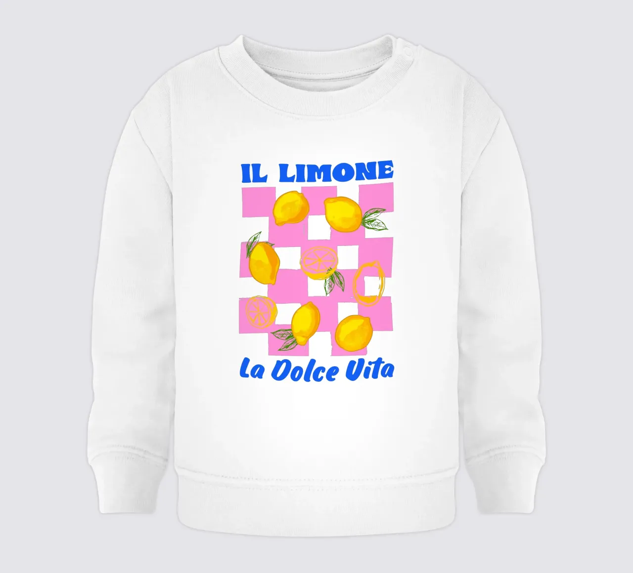 Il Limone La Dolce Vita Retro felpa neonato da EDMPROJECT