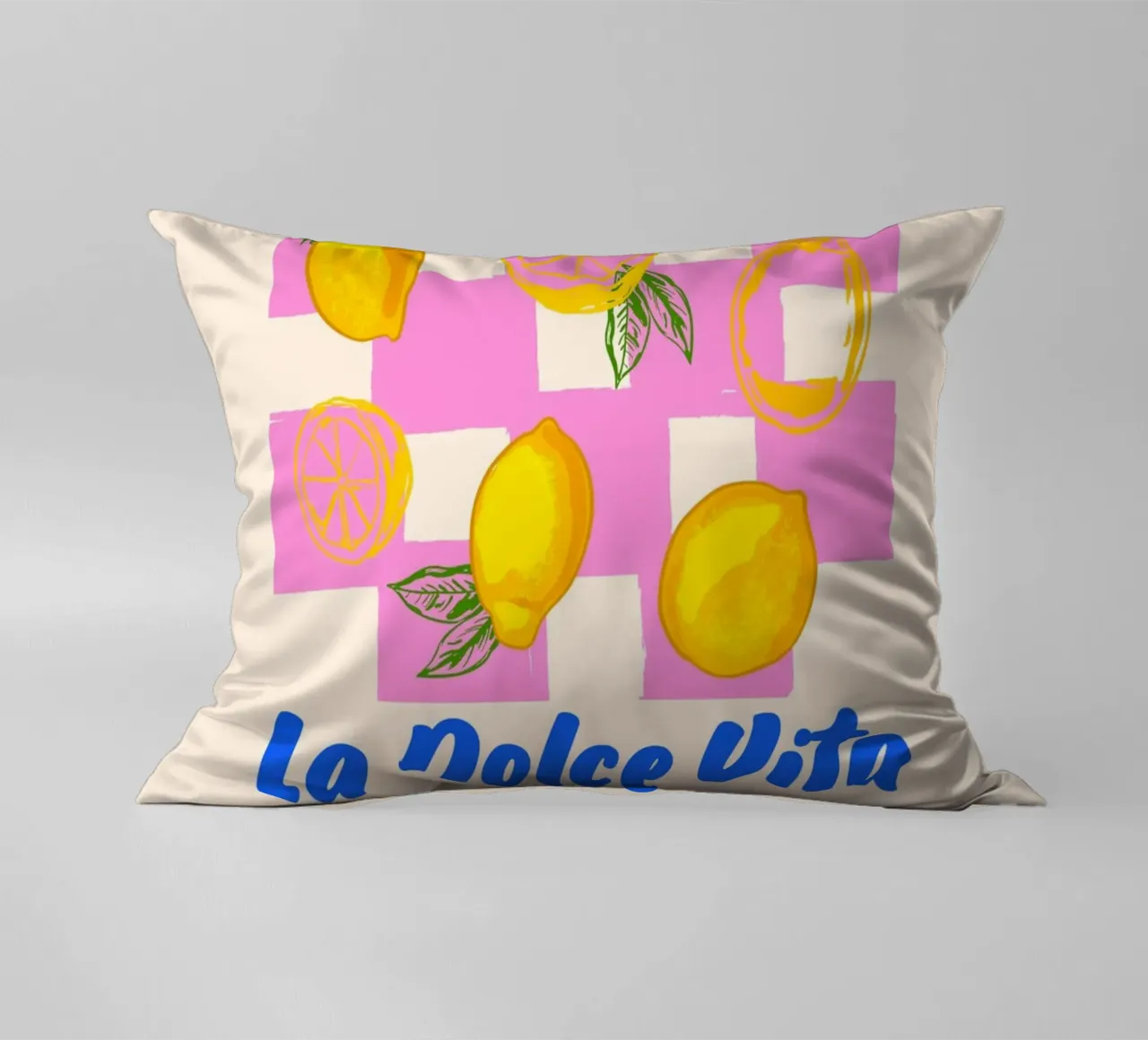 Il Limone La Dolce Vita Retro cuscino da EDMPROJECT