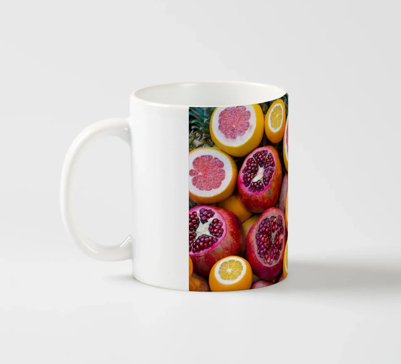Agrumi e rubini tazza in ceramica da StillVibe Home