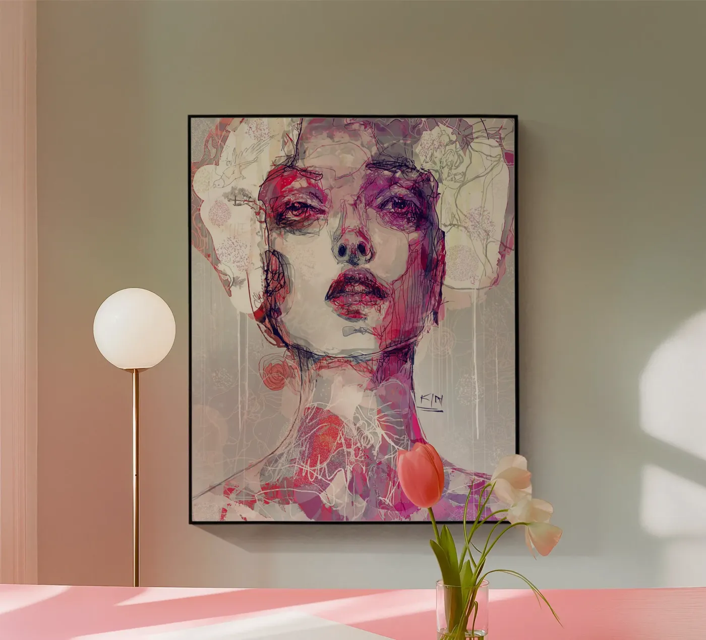 i s i d e acryl van Giulio Iurissevich