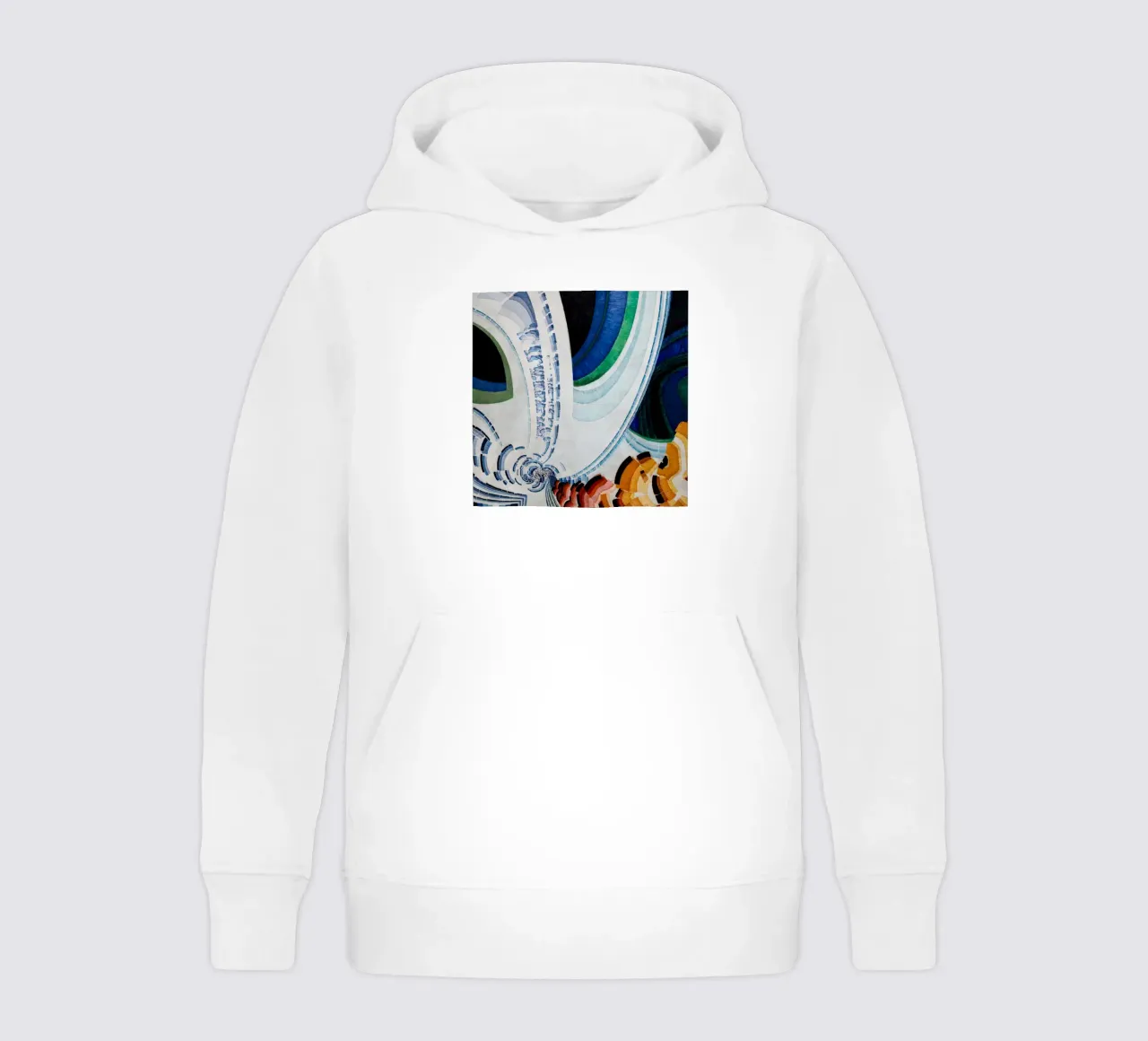 Lignes animees, 1920 Kinder Hoodie von martina