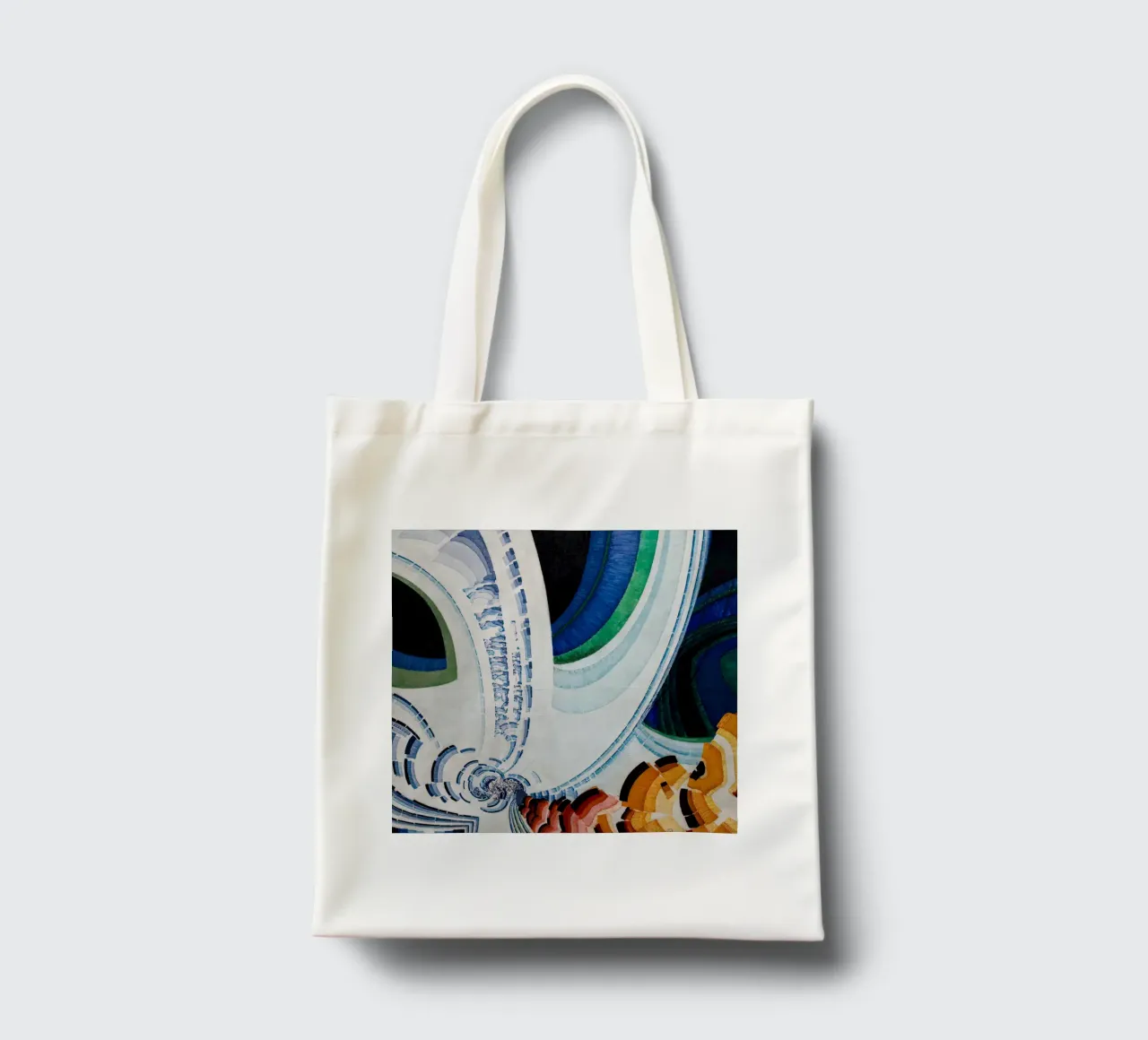 Lignes animees, 1920 tote bag by martina
