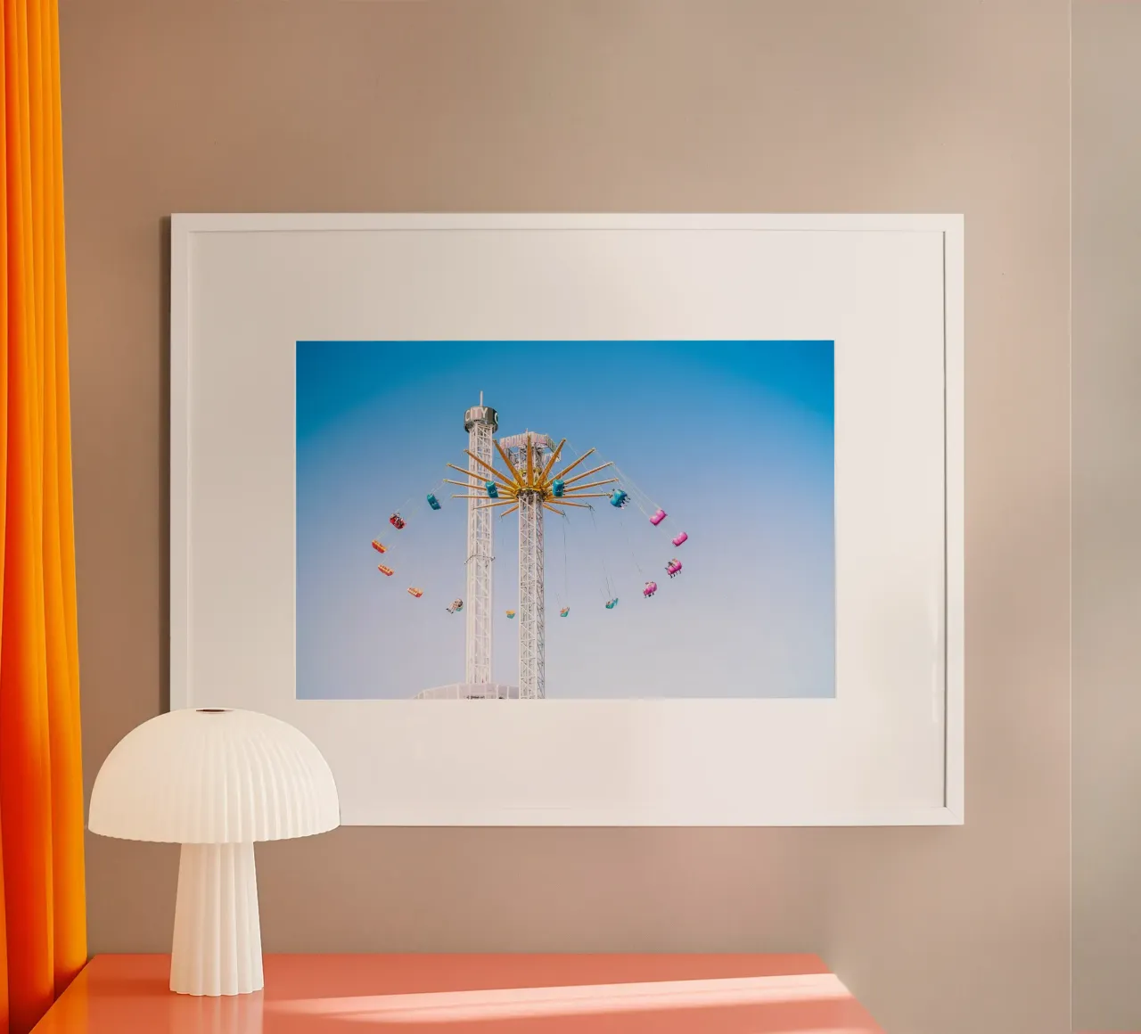 Cavalcata del cielo di cotone poster da StillVibe Home