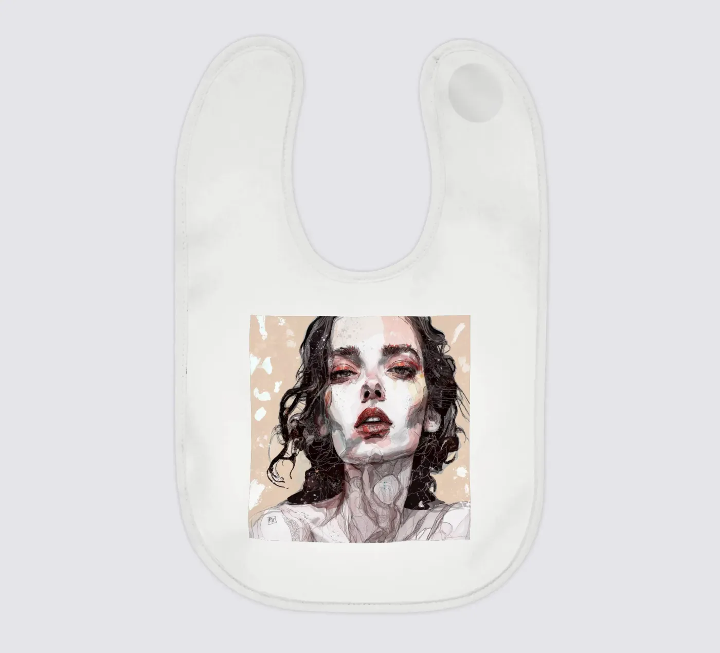 n u d e baby slabbetje van Giulio Iurissevich