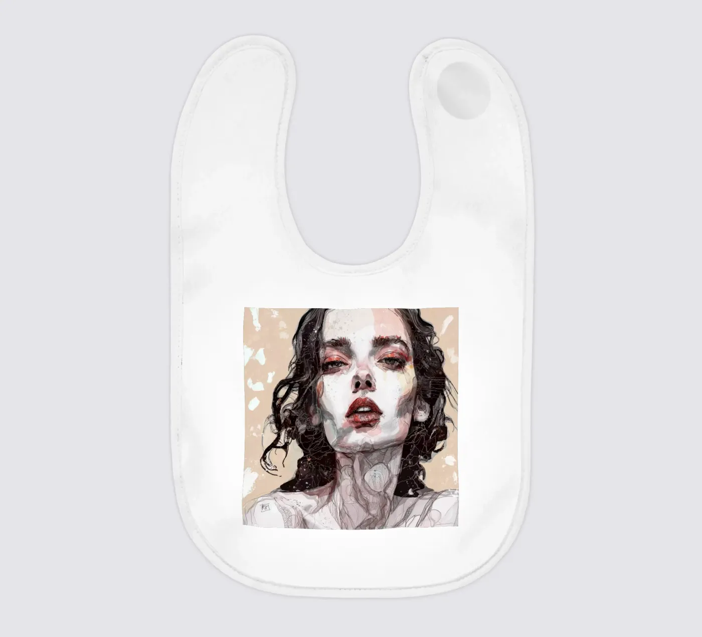 n u d e baby slabbetje van Giulio Iurissevich