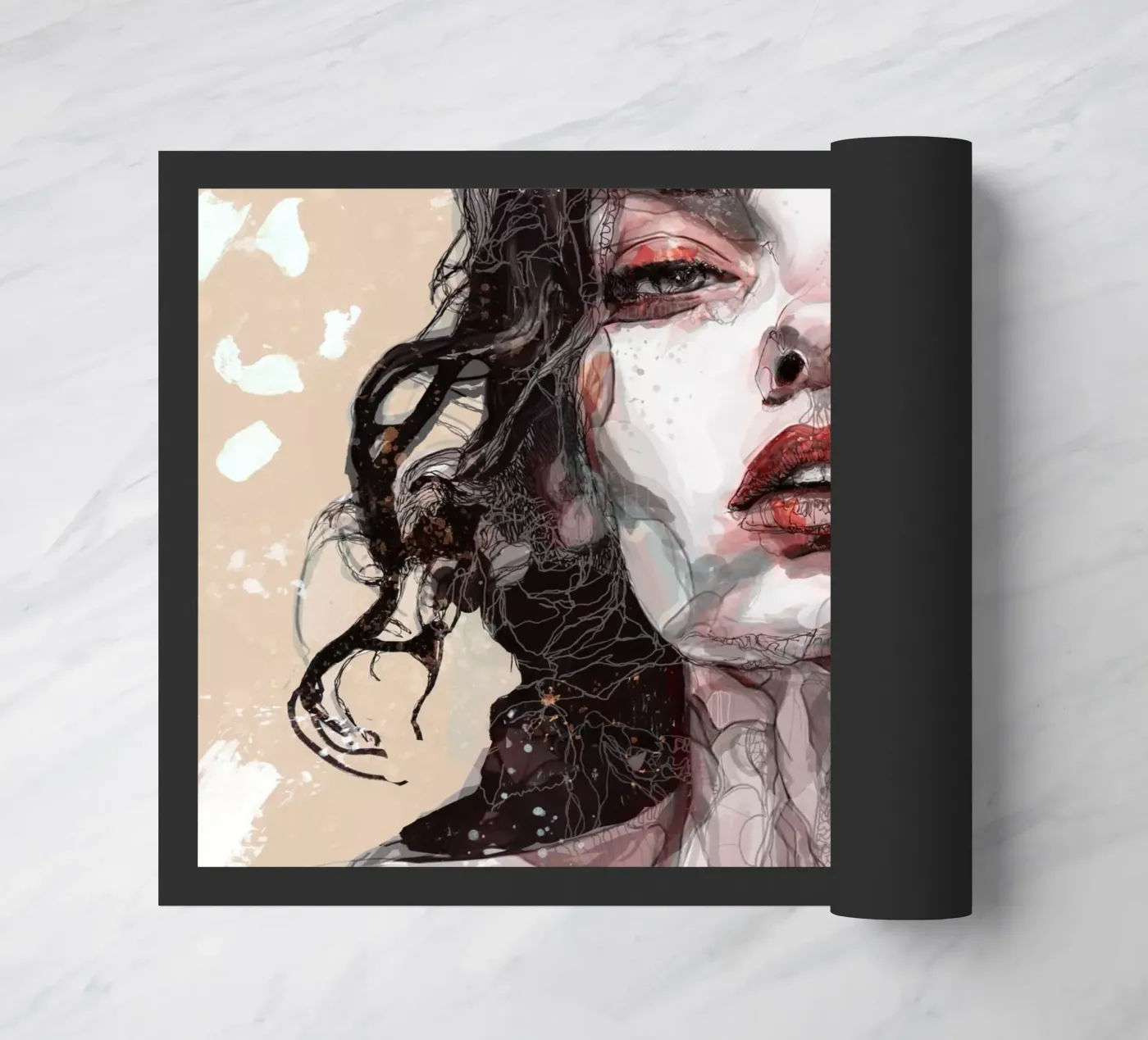 n u d e deurmat van Giulio Iurissevich