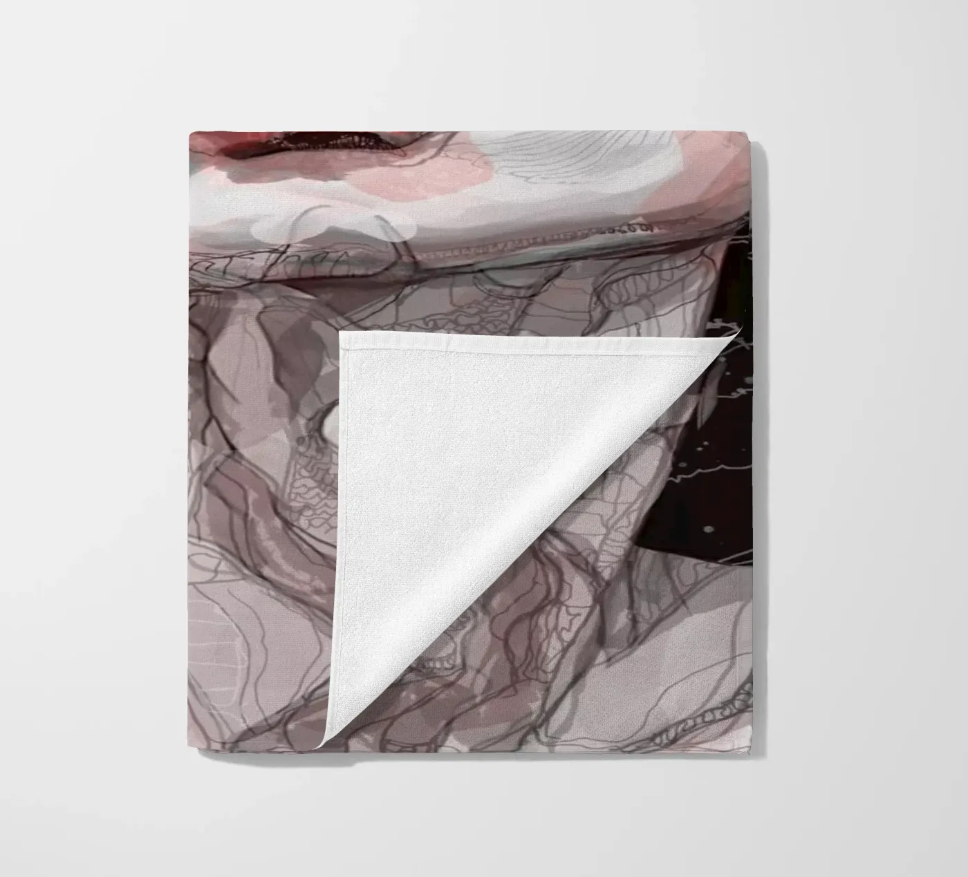 n u d e beach towel by Giulio Iurissevich