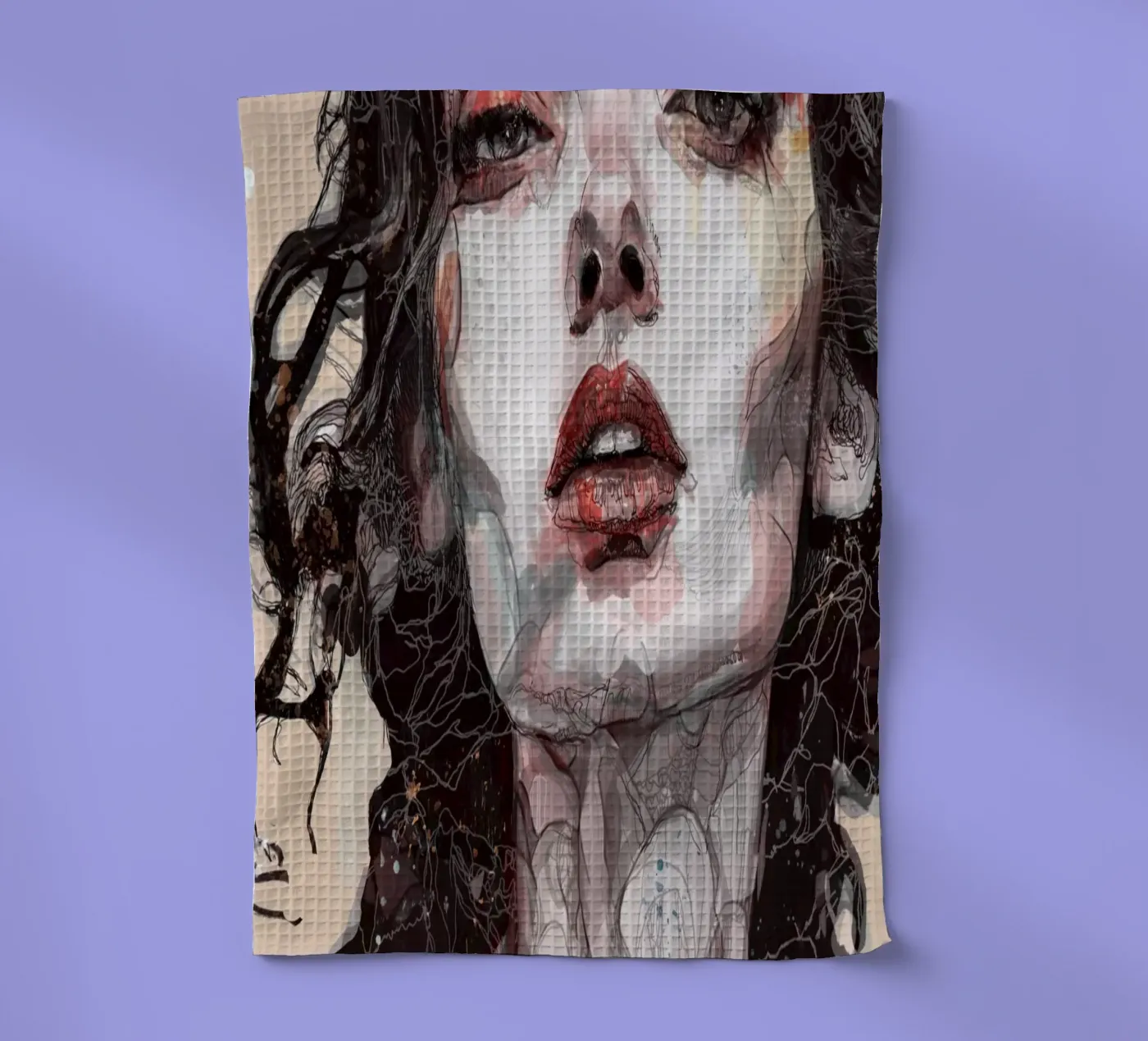 n u d e Geschirrtuch von Giulio Iurissevich