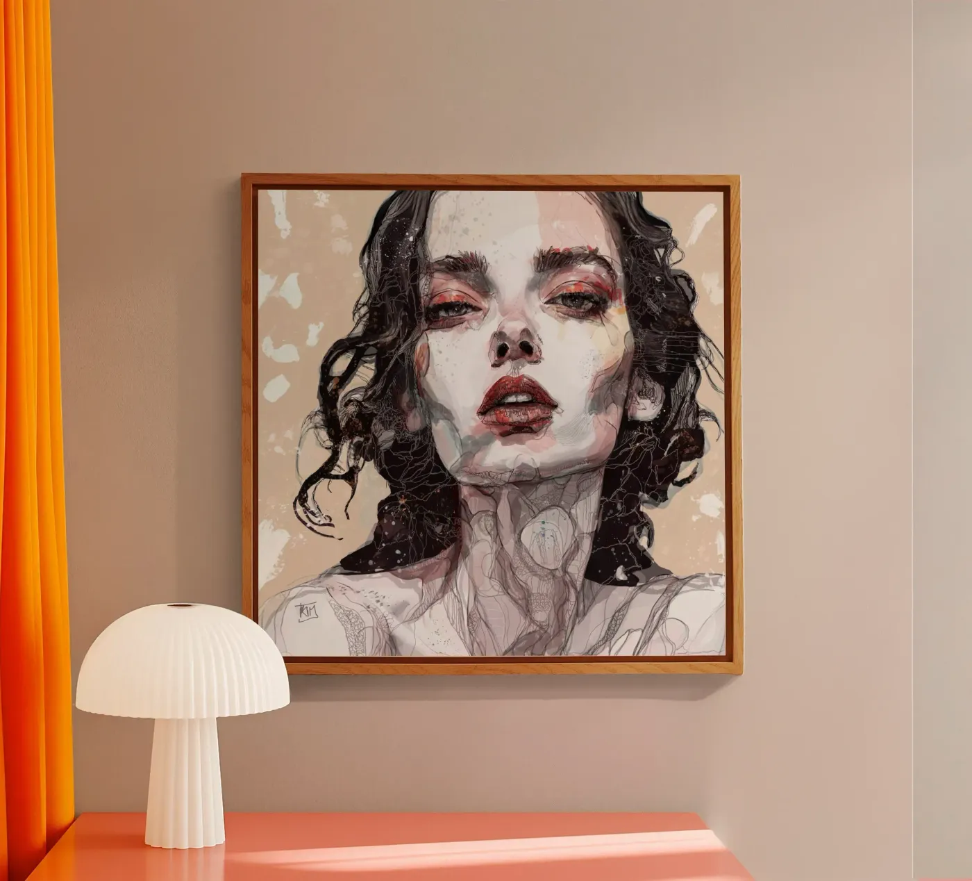 n u d e acrylic glass by Giulio Iurissevich