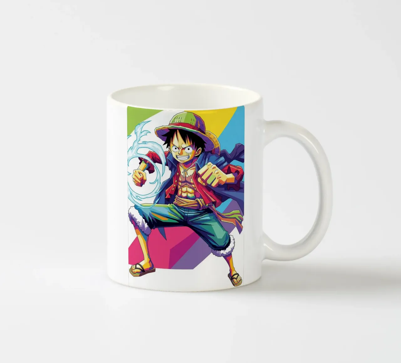 One Piece - Monkey D Luffy art (6) tazza in ceramica da Hantamrata