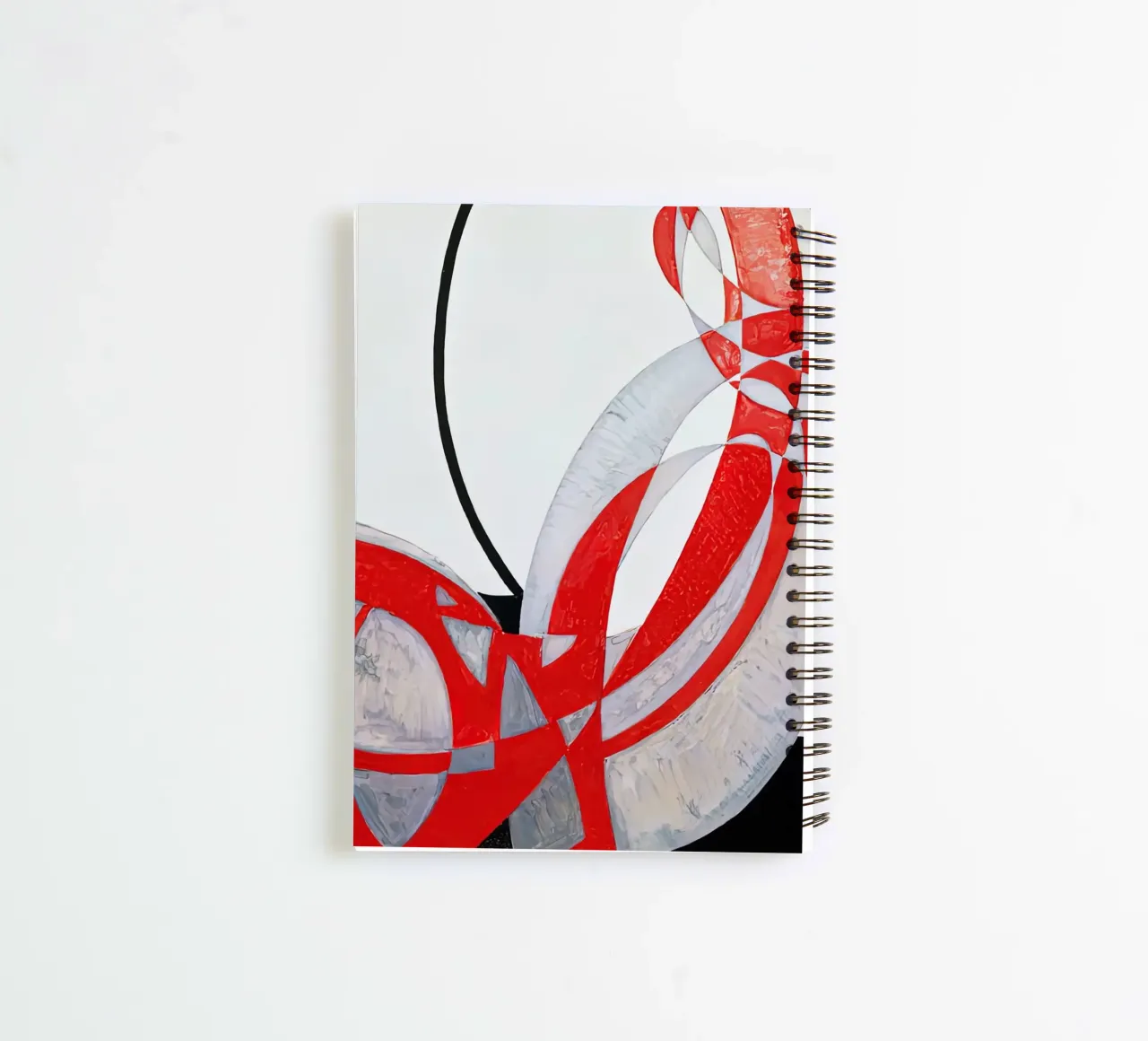 Model for the Fugue in two colours, 1912 spiral notebook by martina