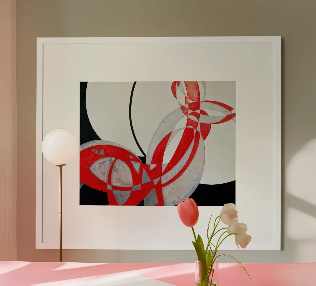 Model for the Fugue in two colours, 1912 hahnemühle by martina