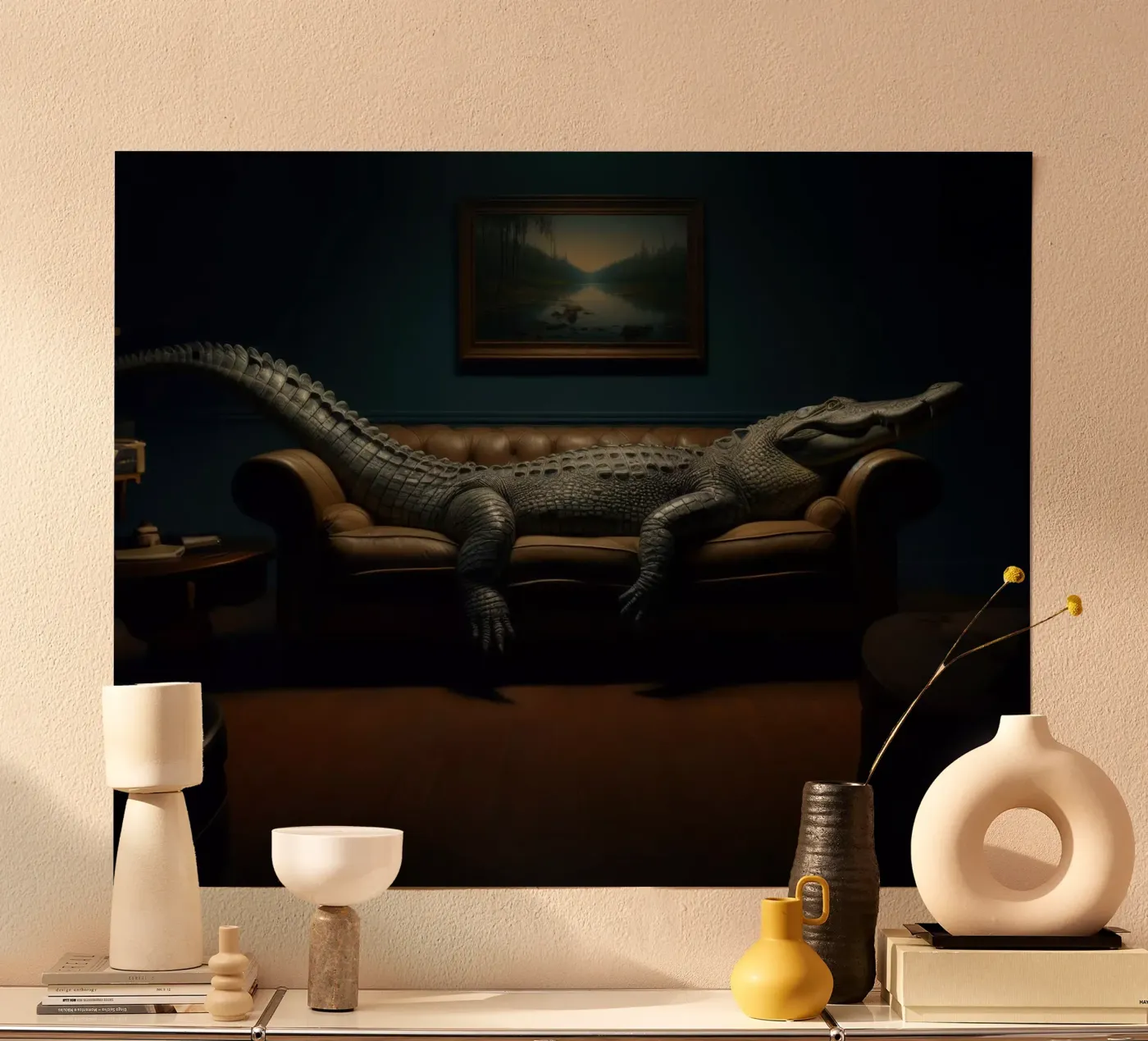 Therapy Poster von Art Unleashed