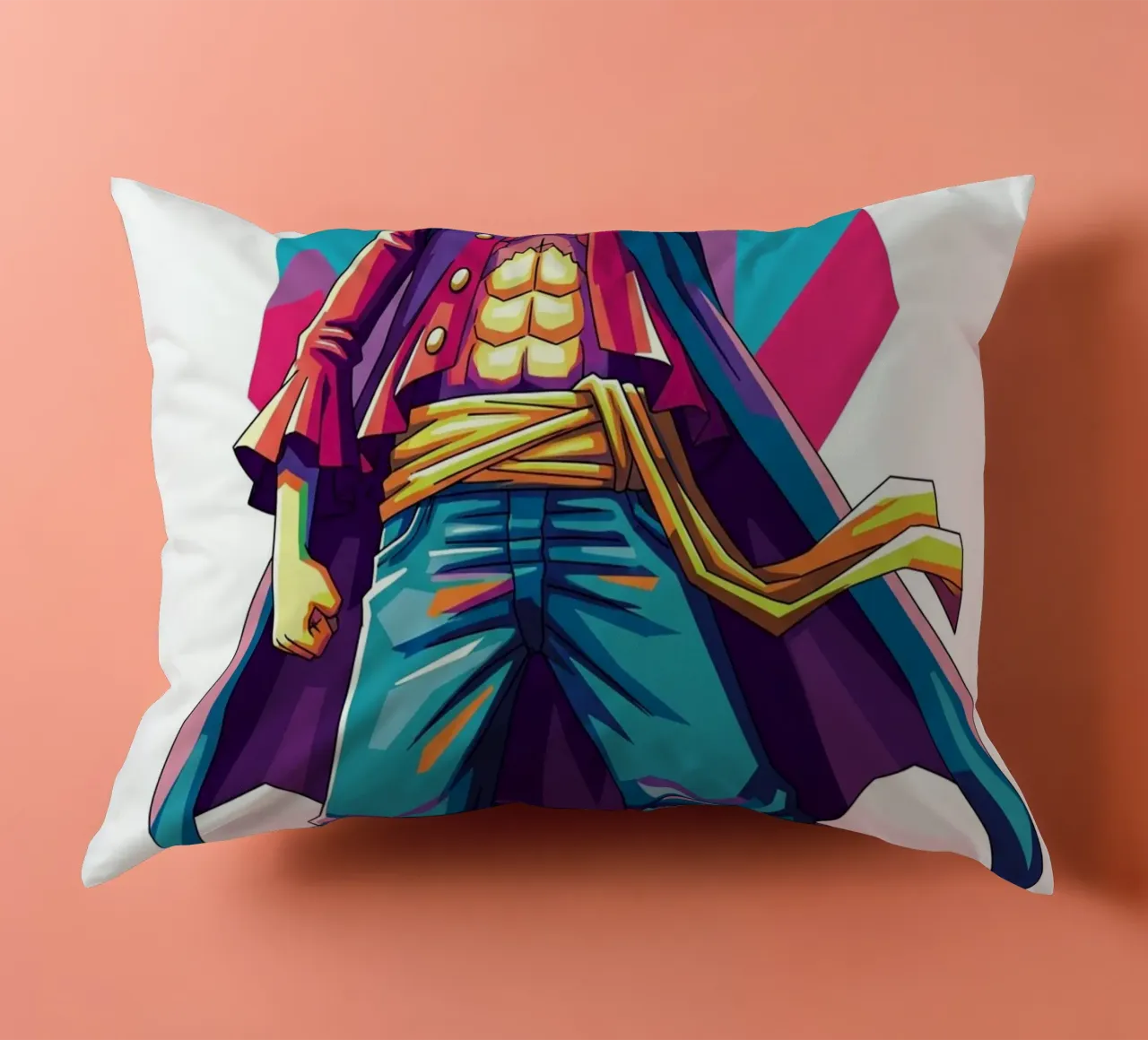 One Piece - Monkey D Luffy art (8) cuscino da Hantamrata