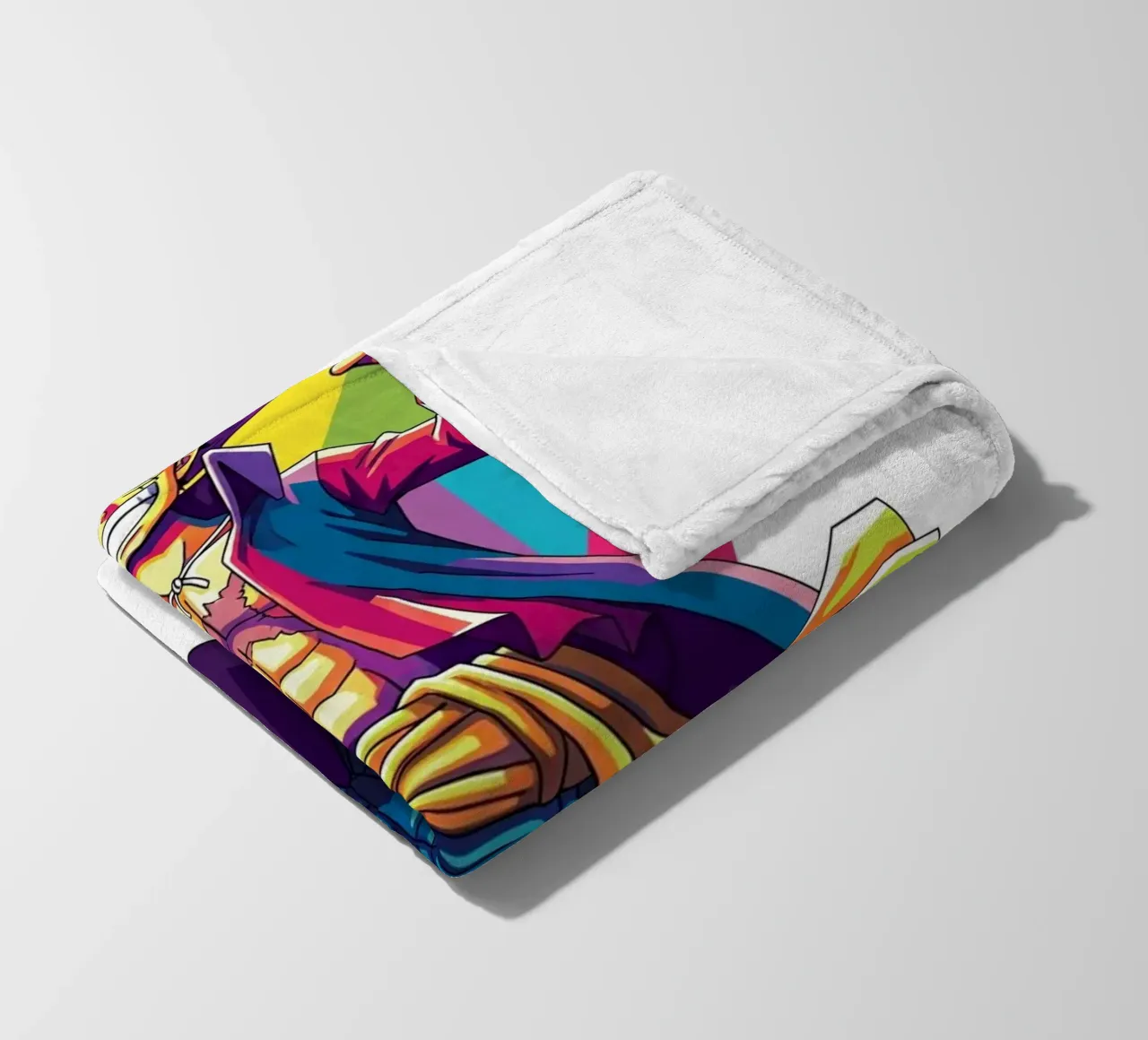 One Piece - Monkey D Luffy art (8) coperta in pile da Hantamrata