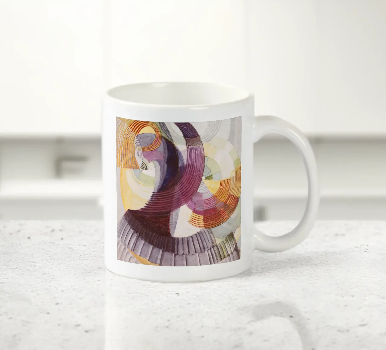 Oscillazioni, 1925-1927 tazza in ceramica da martina