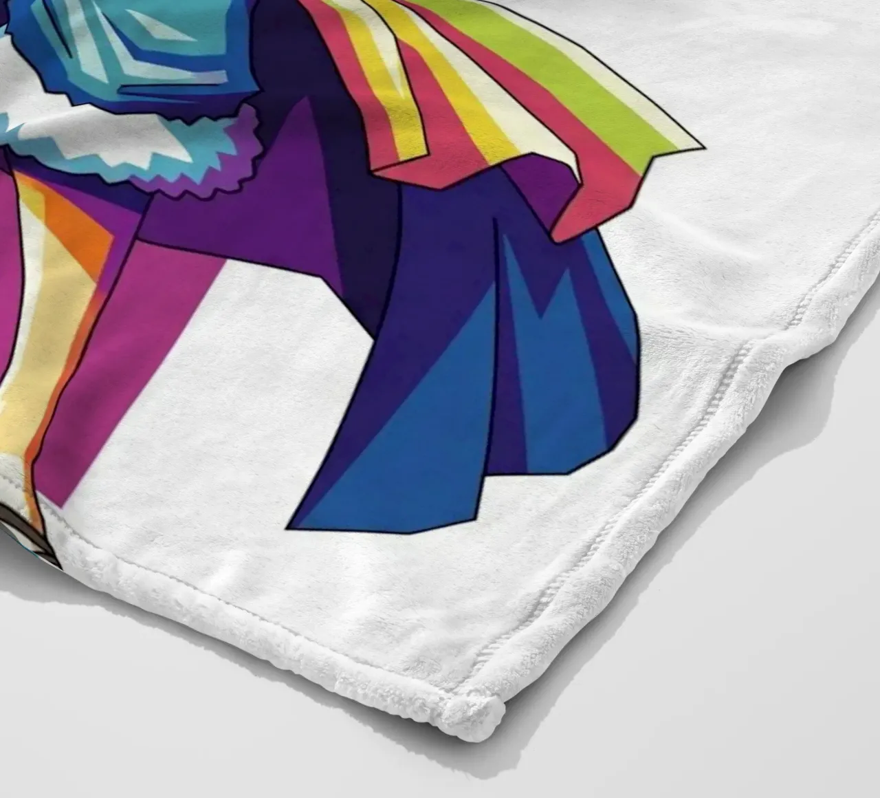 One Piece - Monkey D Luffy art (10) coperta in pile da Hantamrata