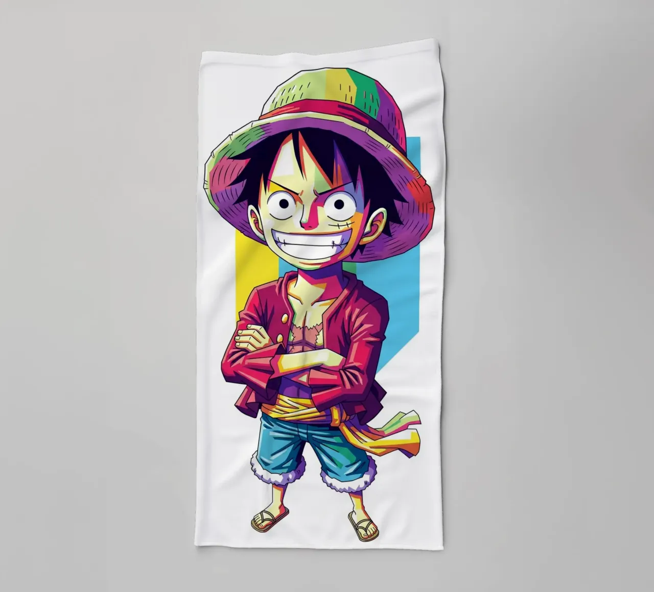 One Piece - Monkey D Luffy art (11) asciugamano da bagno da Hantamrata