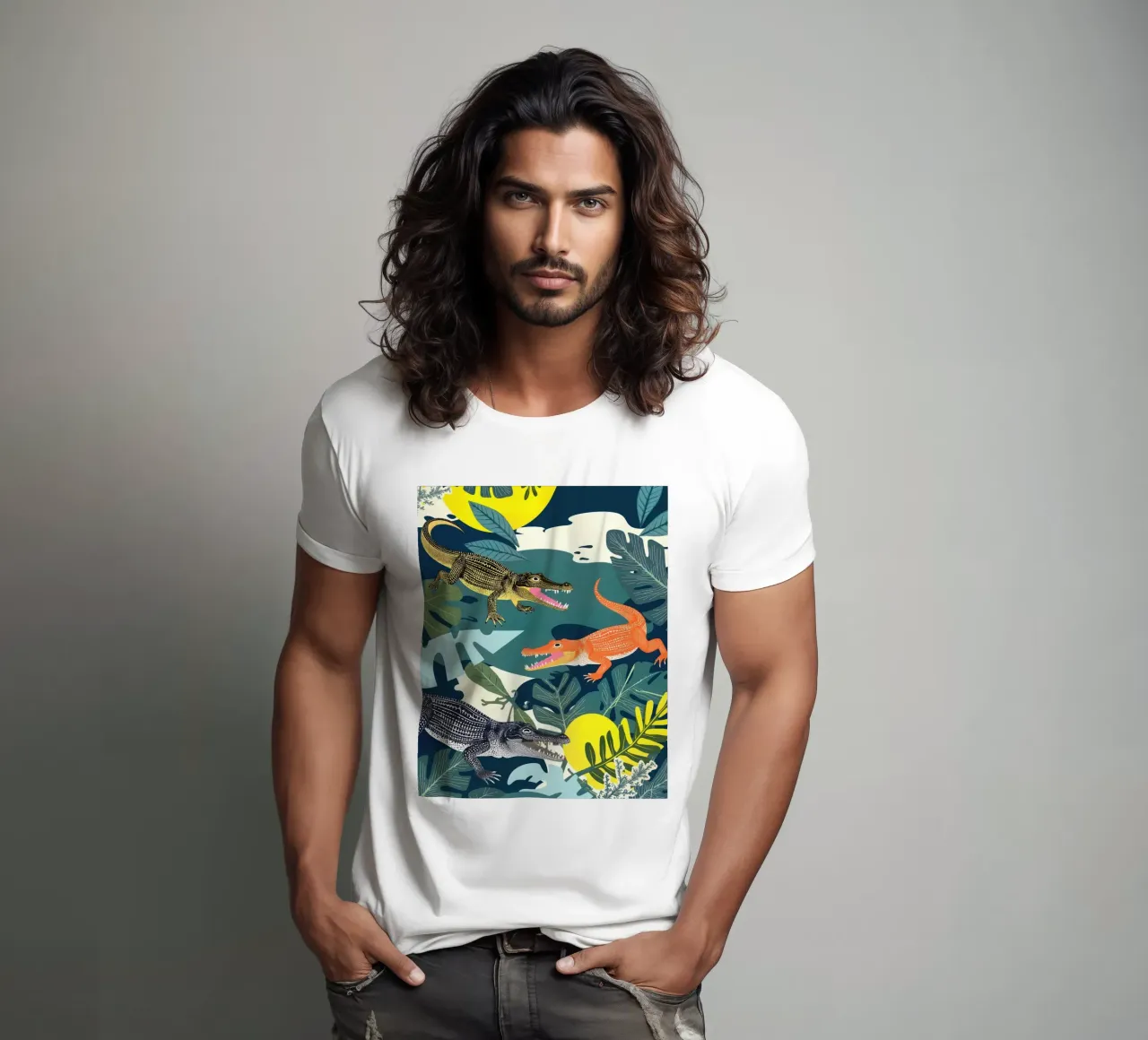 Tre coccodrilli t-shirt da 83oranges