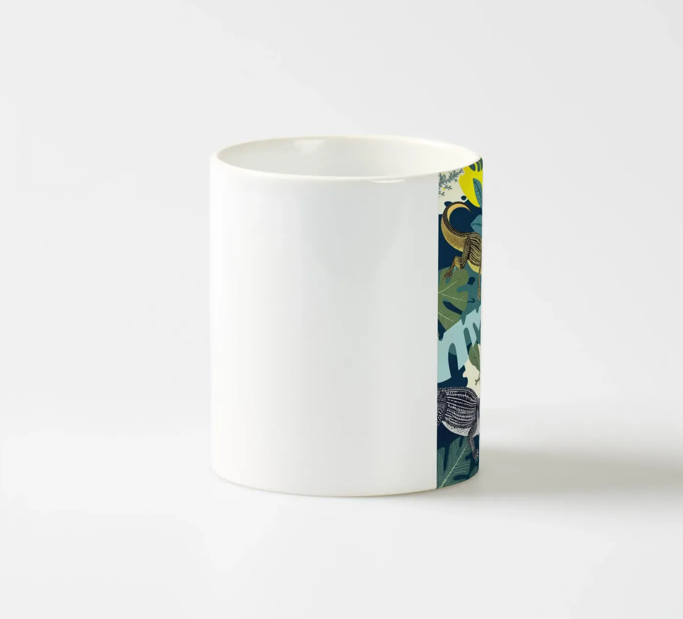 Three Crocodiles ceramic mug by 83oranges.com