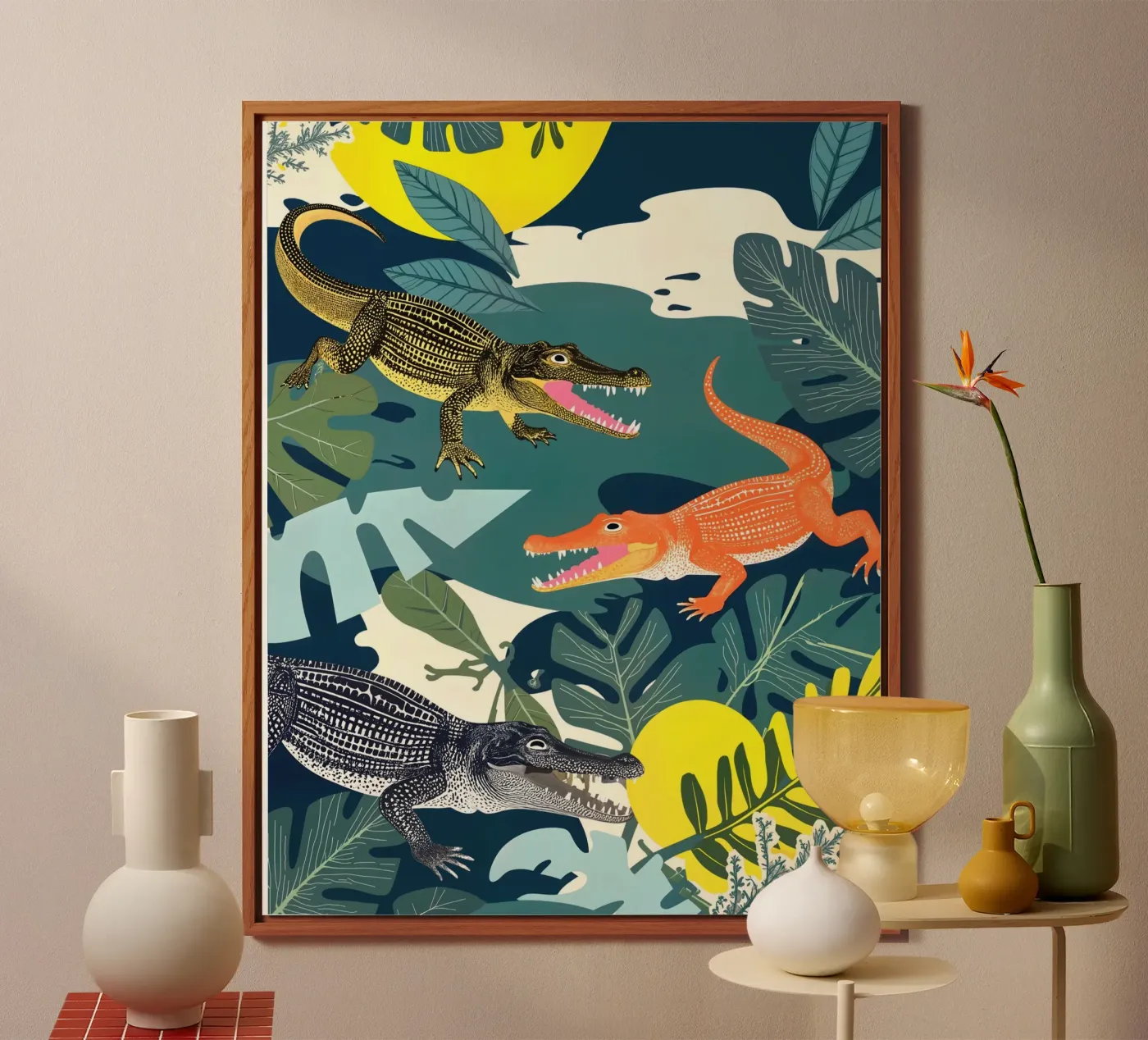 Three Crocodiles forex plate by 83oranges.com
