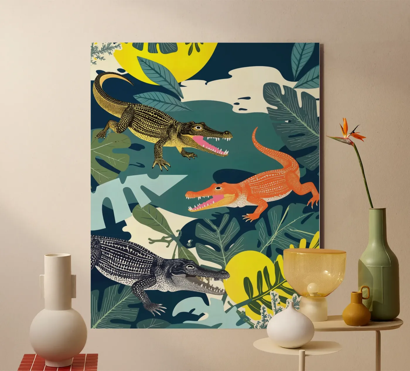 Three Crocodiles forex plate by 83oranges.com